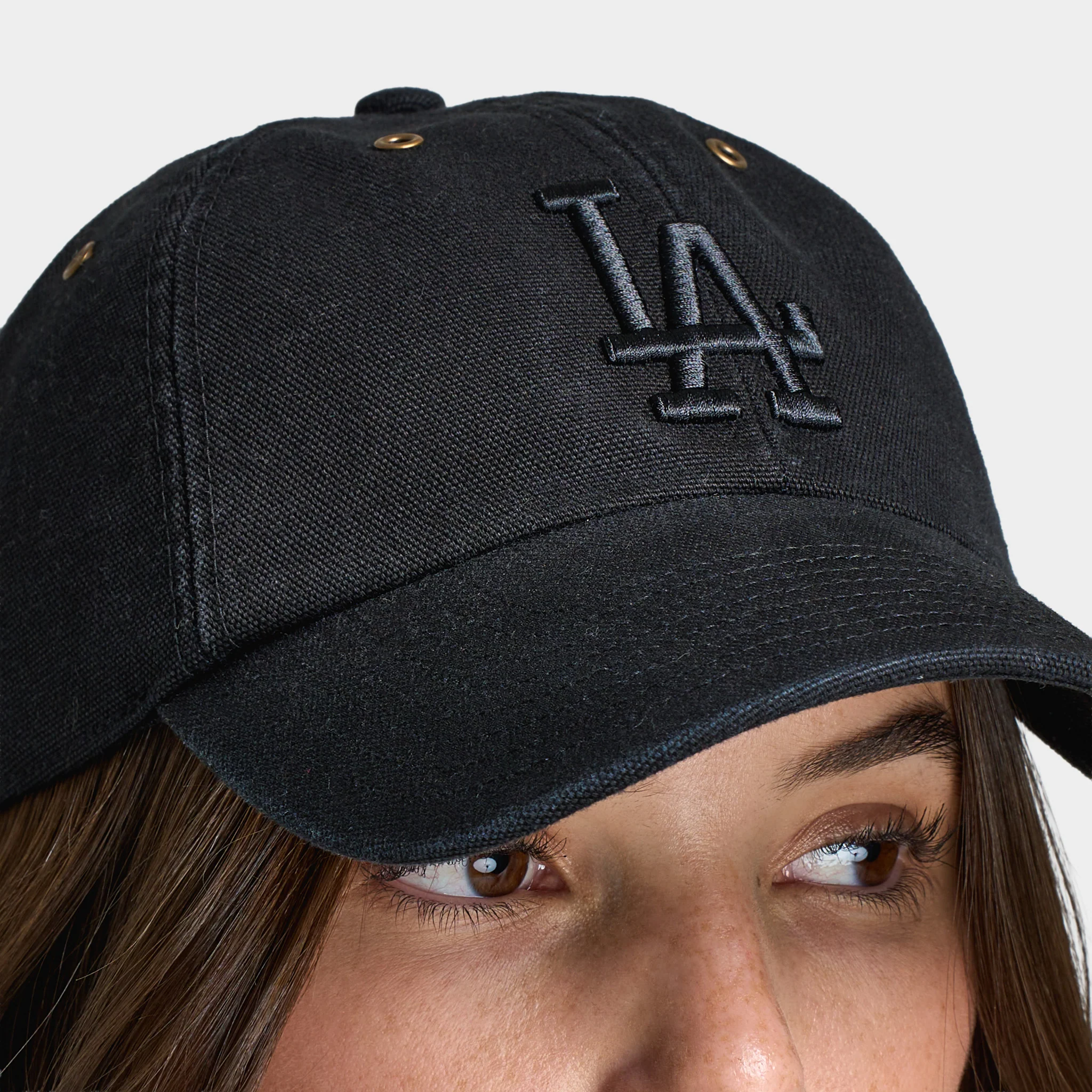 47 Brand x Carhartt Los Angeles Dodgers Clean Up Cap / Black - Image 3