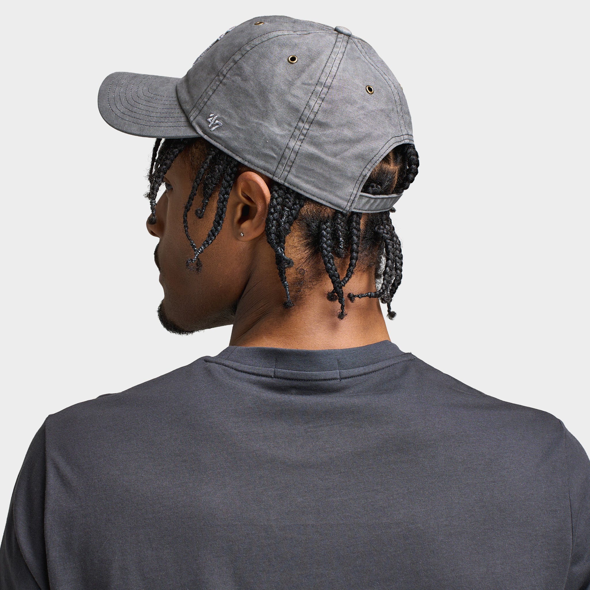 47 Brand x Carhartt New York Yankees Dyed Clean Up / Black - Image 3