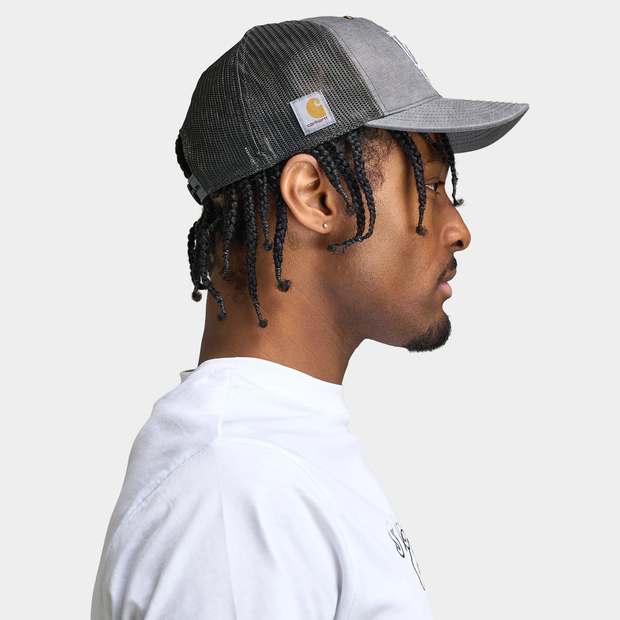 47  Brand x Carhartt Los Angeles Dodgers Dyed Trucker / Black - Image 4
