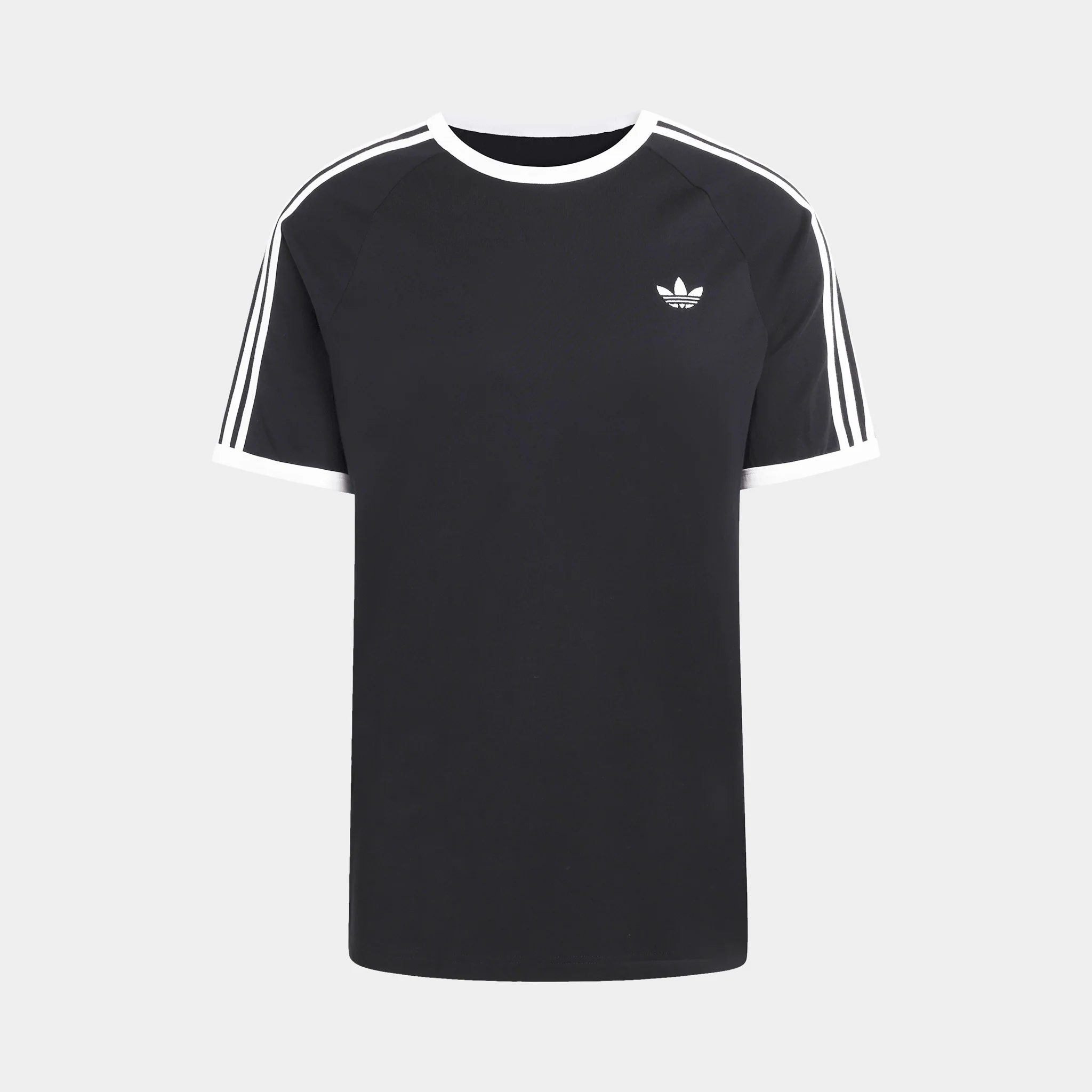 adidas 3 Stripes T-Shirt / Black - Image 6