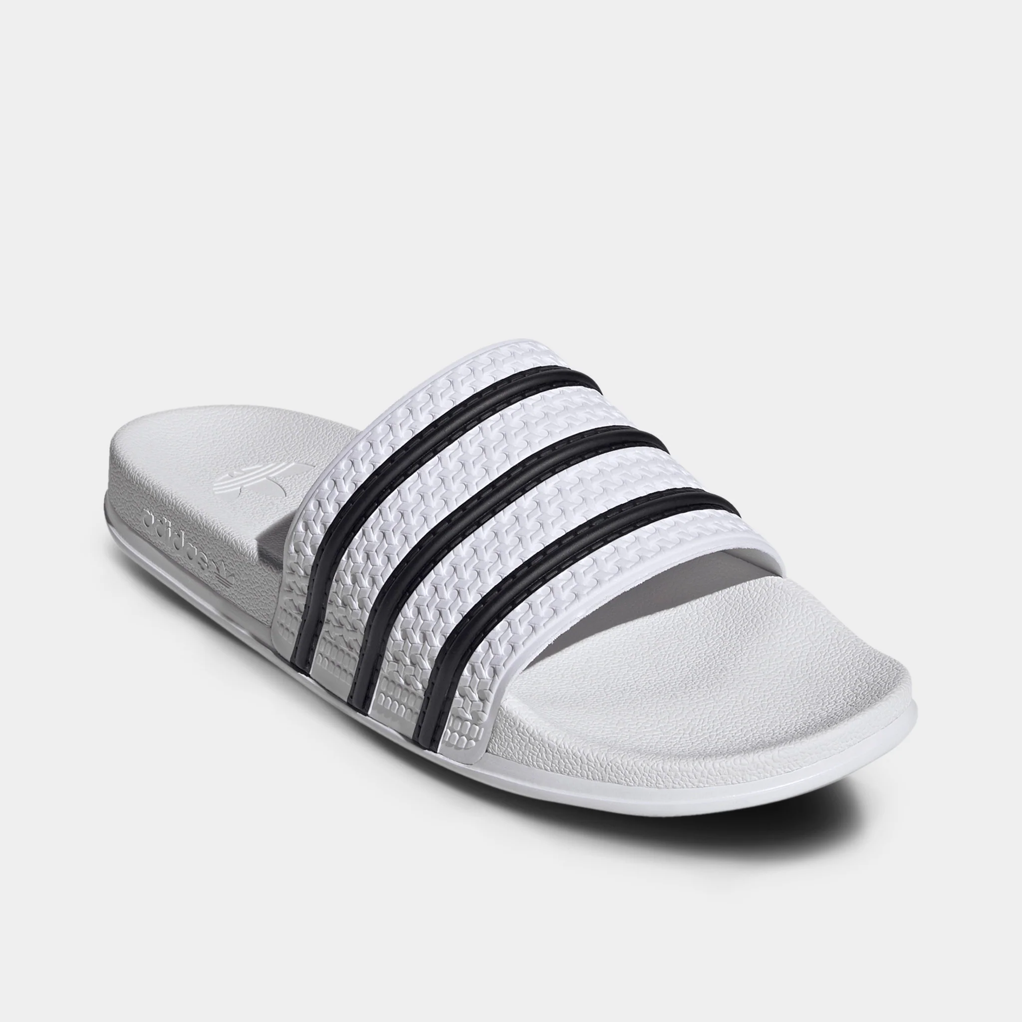 adidas Adilette  Ftw White / Core Black - White - Image 2
