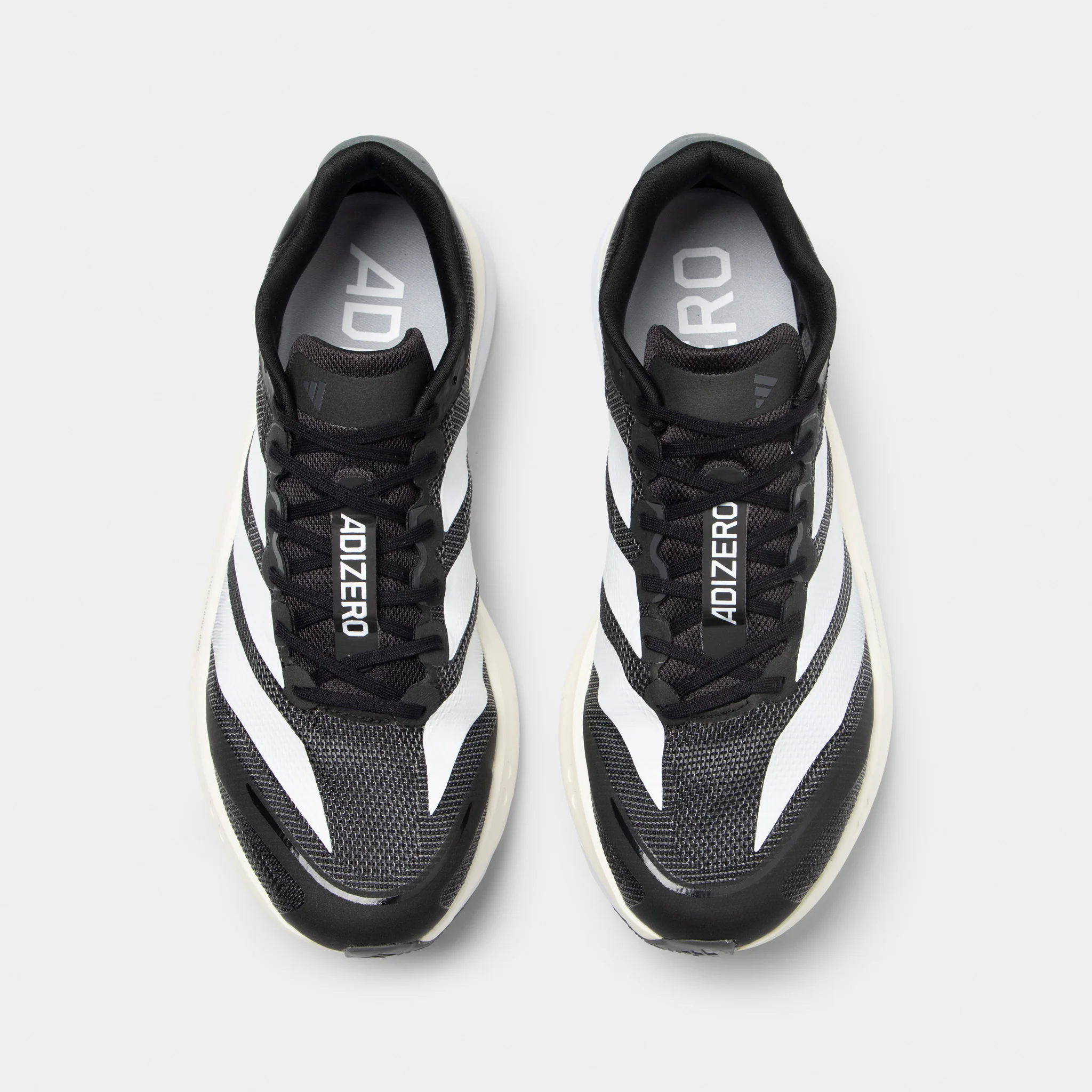 adidas Adizero Boston 13 Black / White - Grey - Image 5