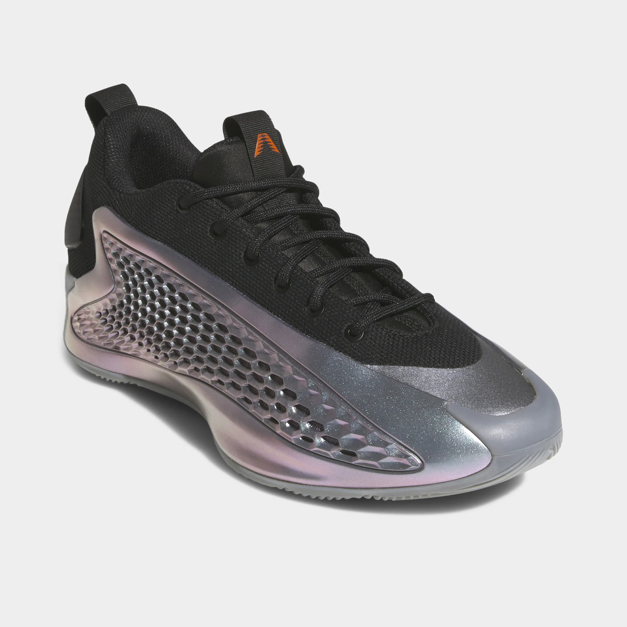 adidas Anthony Edwards 1 Low Grey / Black - Orange - Image 2