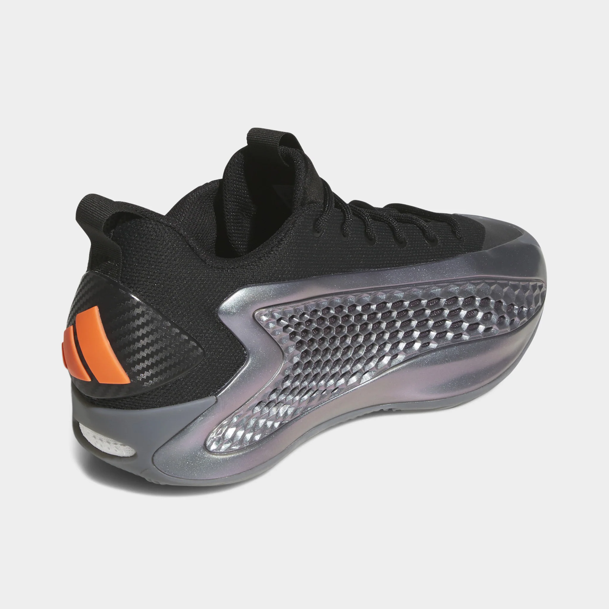 adidas Anthony Edwards 1 Low Grey / Black - Orange - Image 4