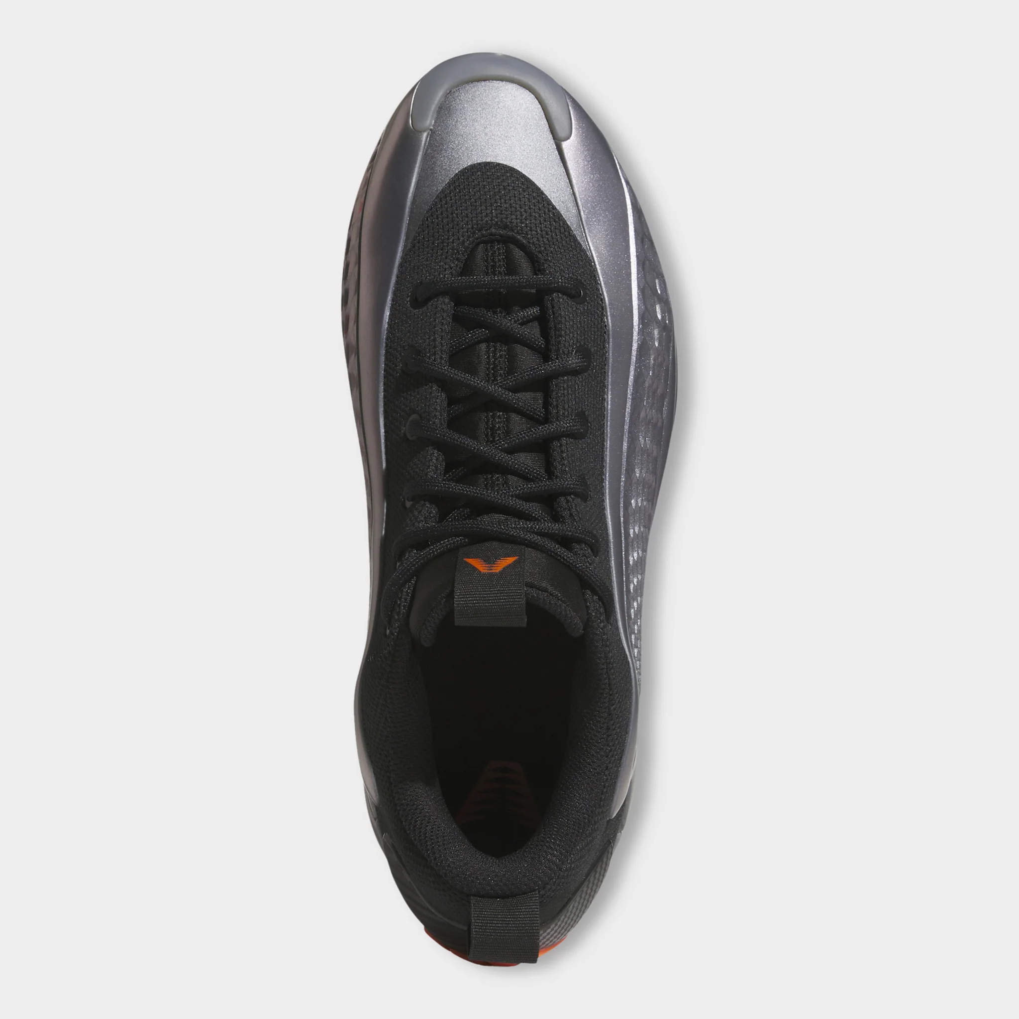 adidas Anthony Edwards 1 Low Grey / Black - Orange - Image 5