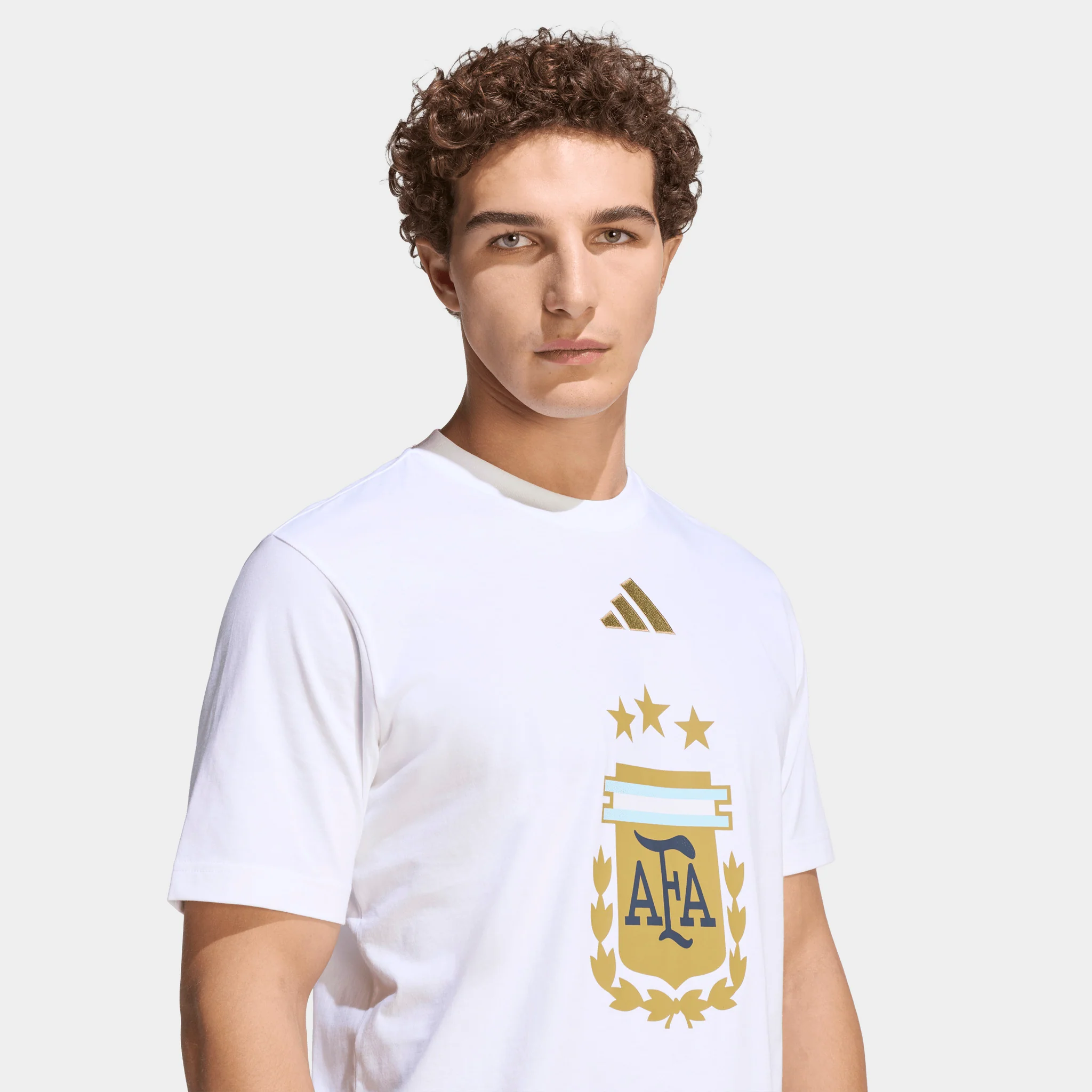 adidas Argentina Grpahic Tee /  White - Image 3