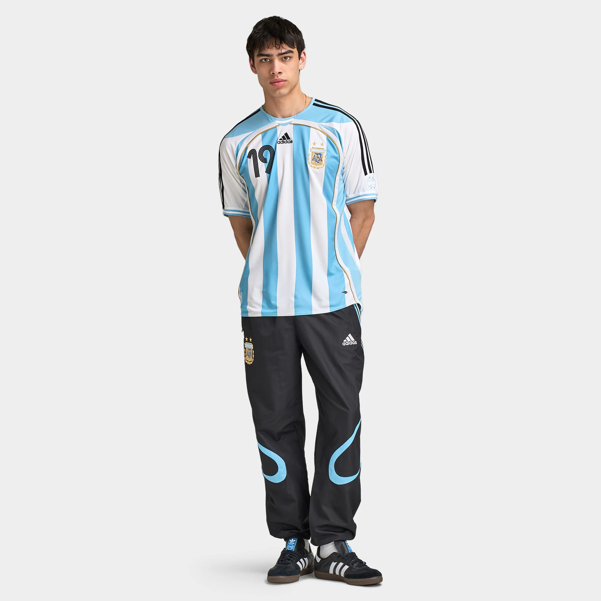 adidas Argentina Home Jersey 2006 Messi / White - Image 3