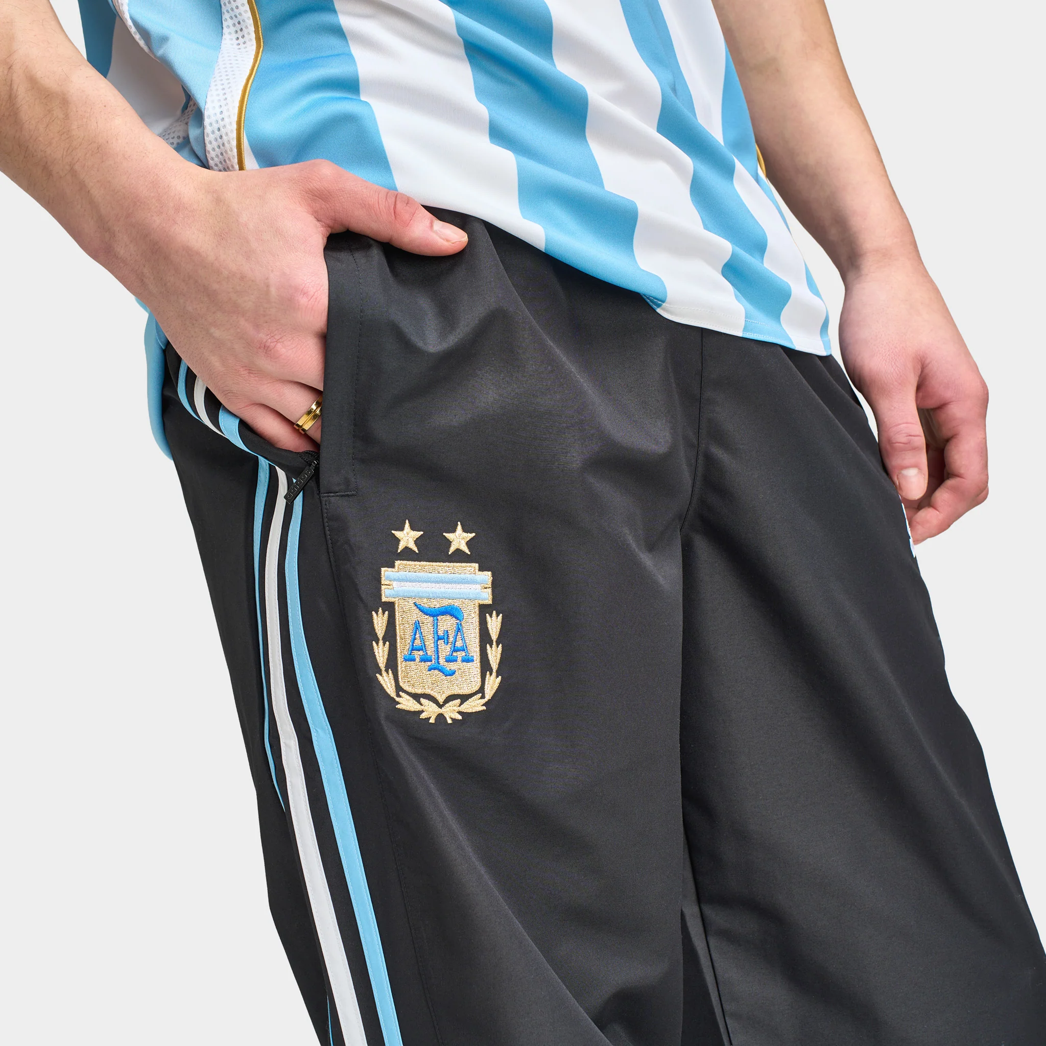 adidas Argentina Track Pants 2026 / Black - Image 3