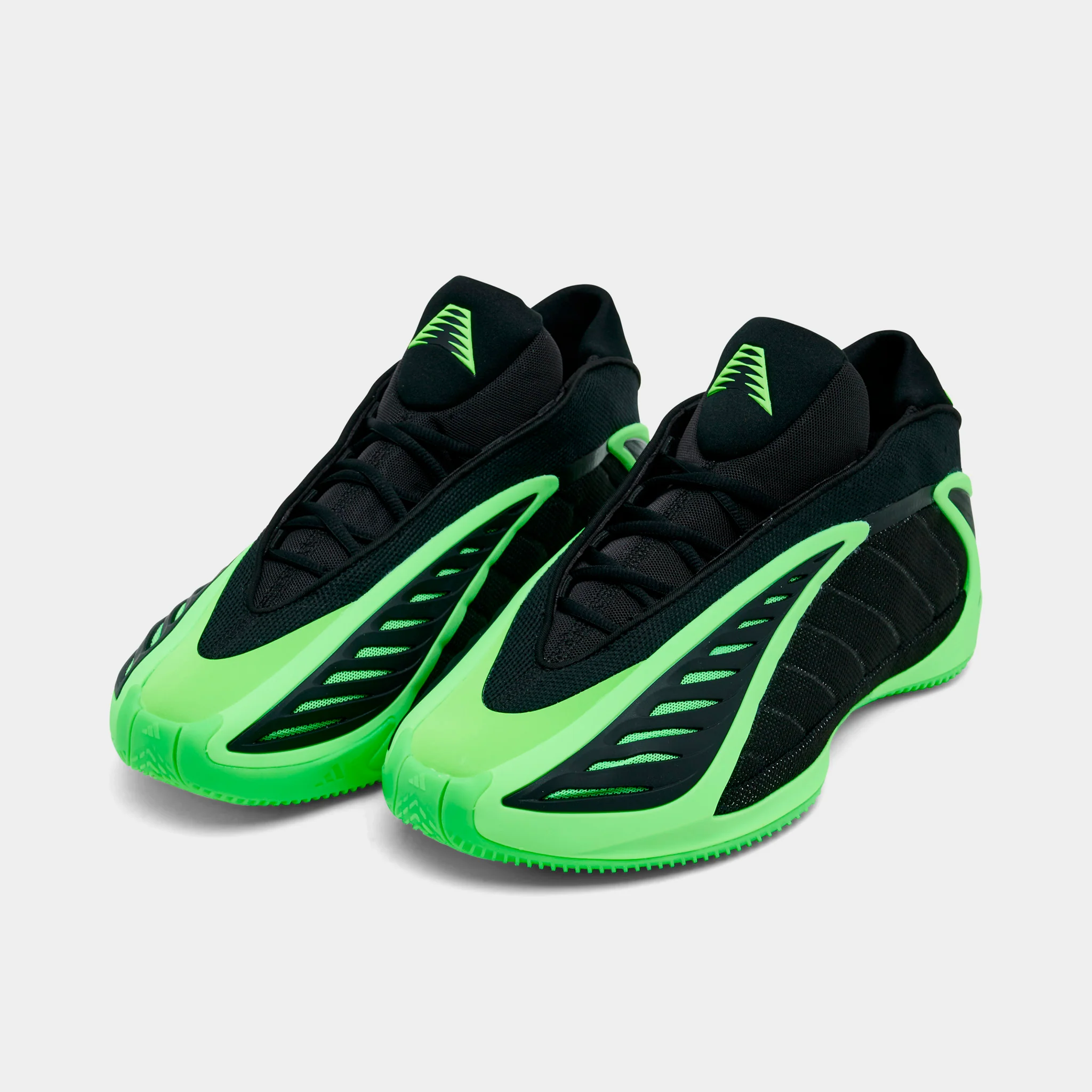 adidas Anthony Edwards 2 Black / Lime Burst - Black - Image 2