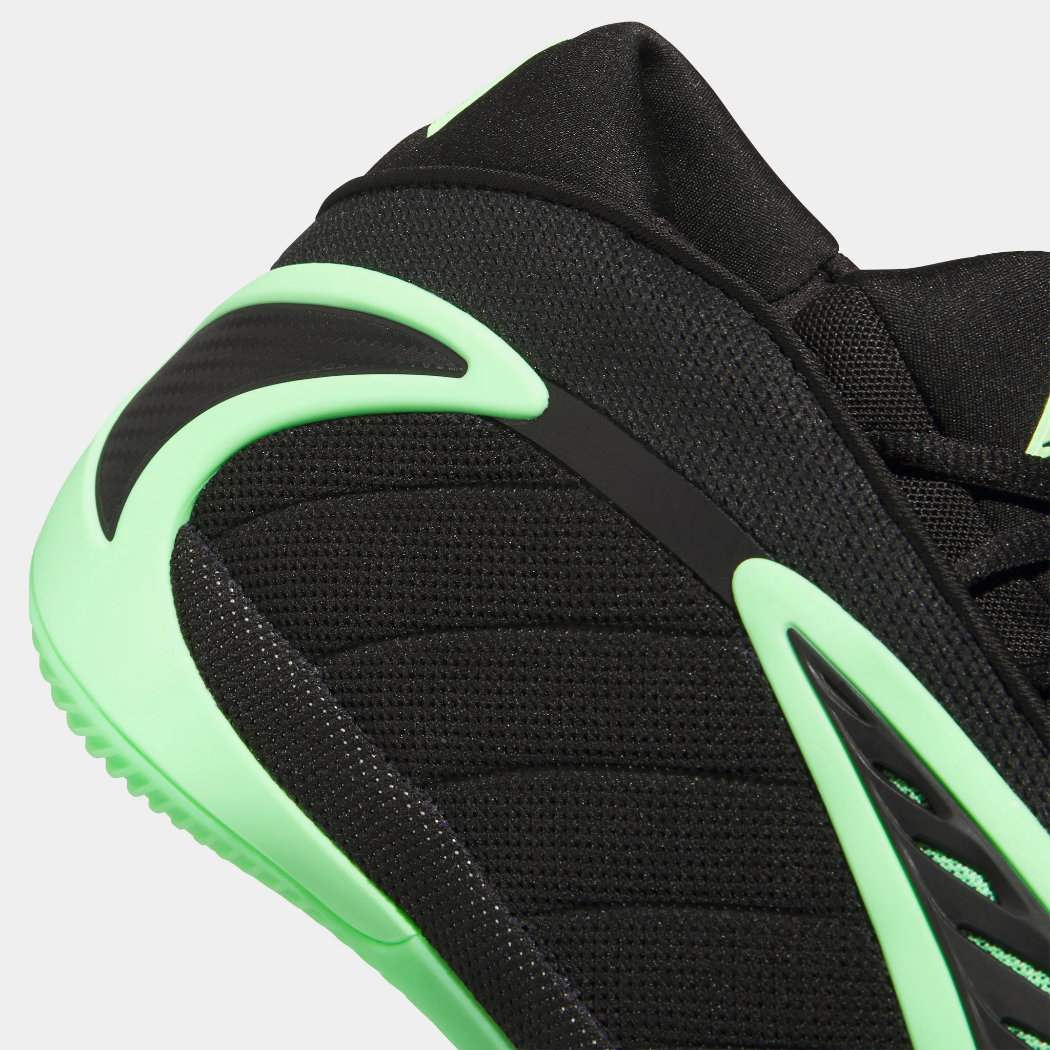 adidas Anthony Edwards 2 Black / Lime Burst - Black - Image 4