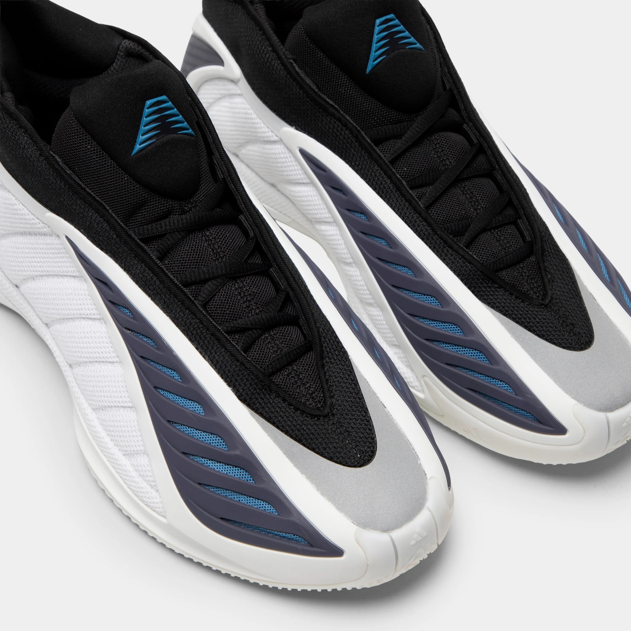 adidas Anthony Edwards 2 Cloud White / Core Black - Dusky Ink - Image 3