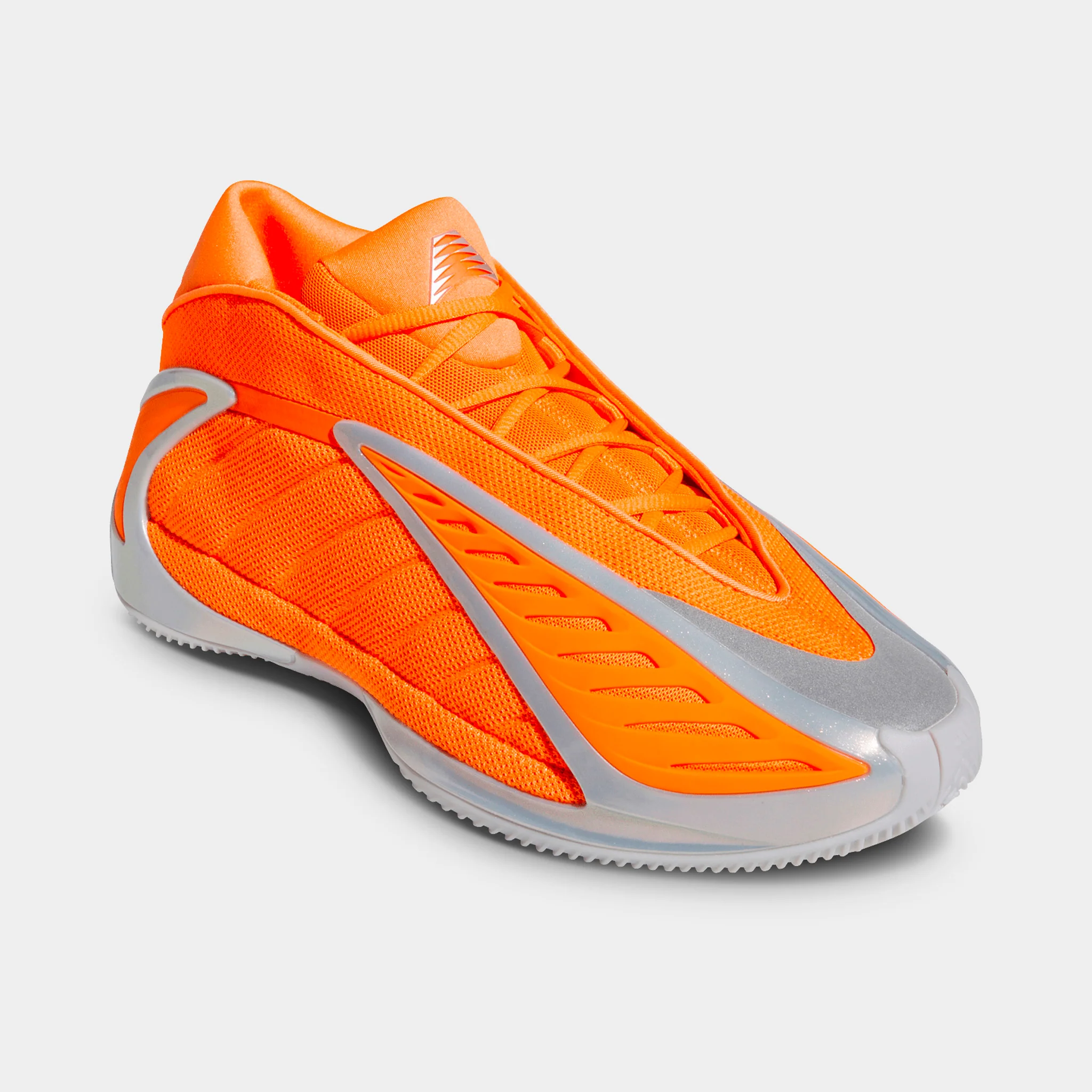 adidas Anthony Edwards 2 Lucid Orange / Silver Metallic - Grey One - Image 2