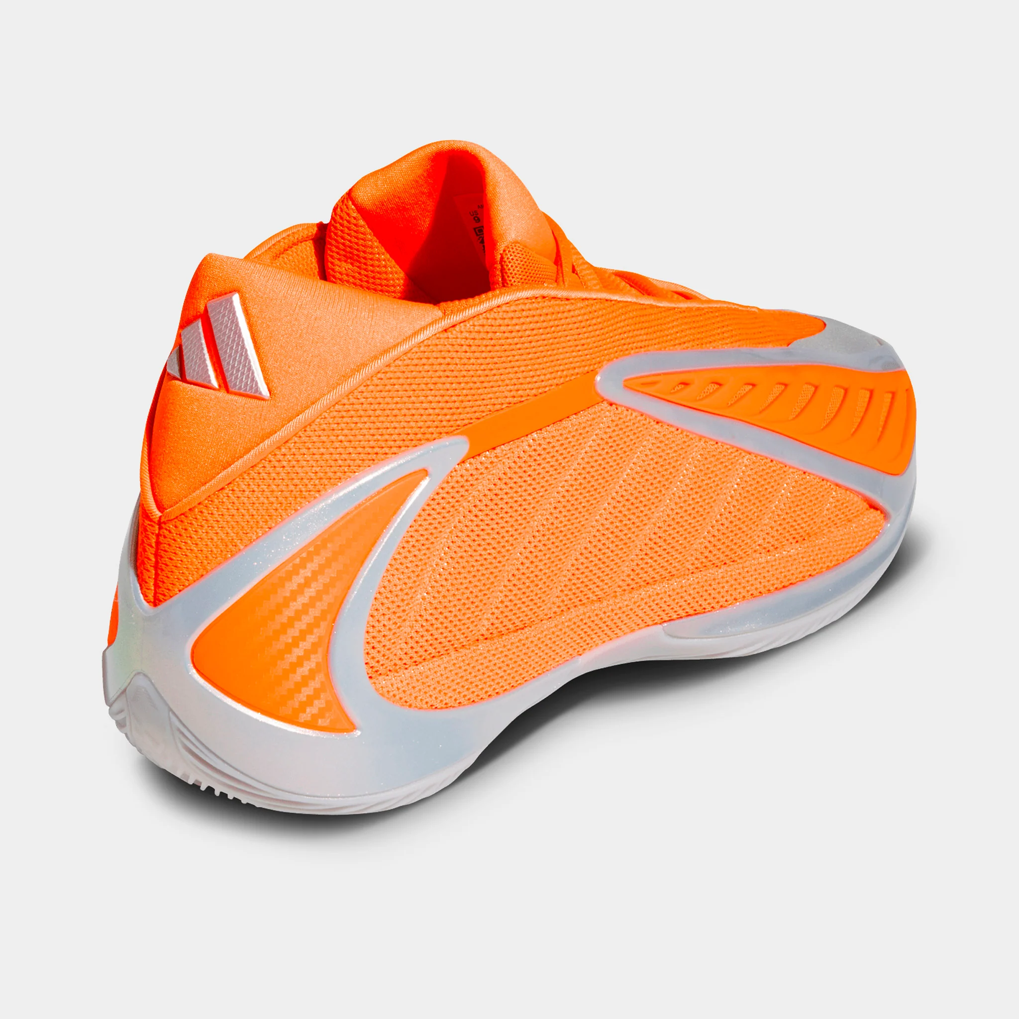 adidas Anthony Edwards 2 Lucid Orange / Silver Metallic - Grey One - Image 3