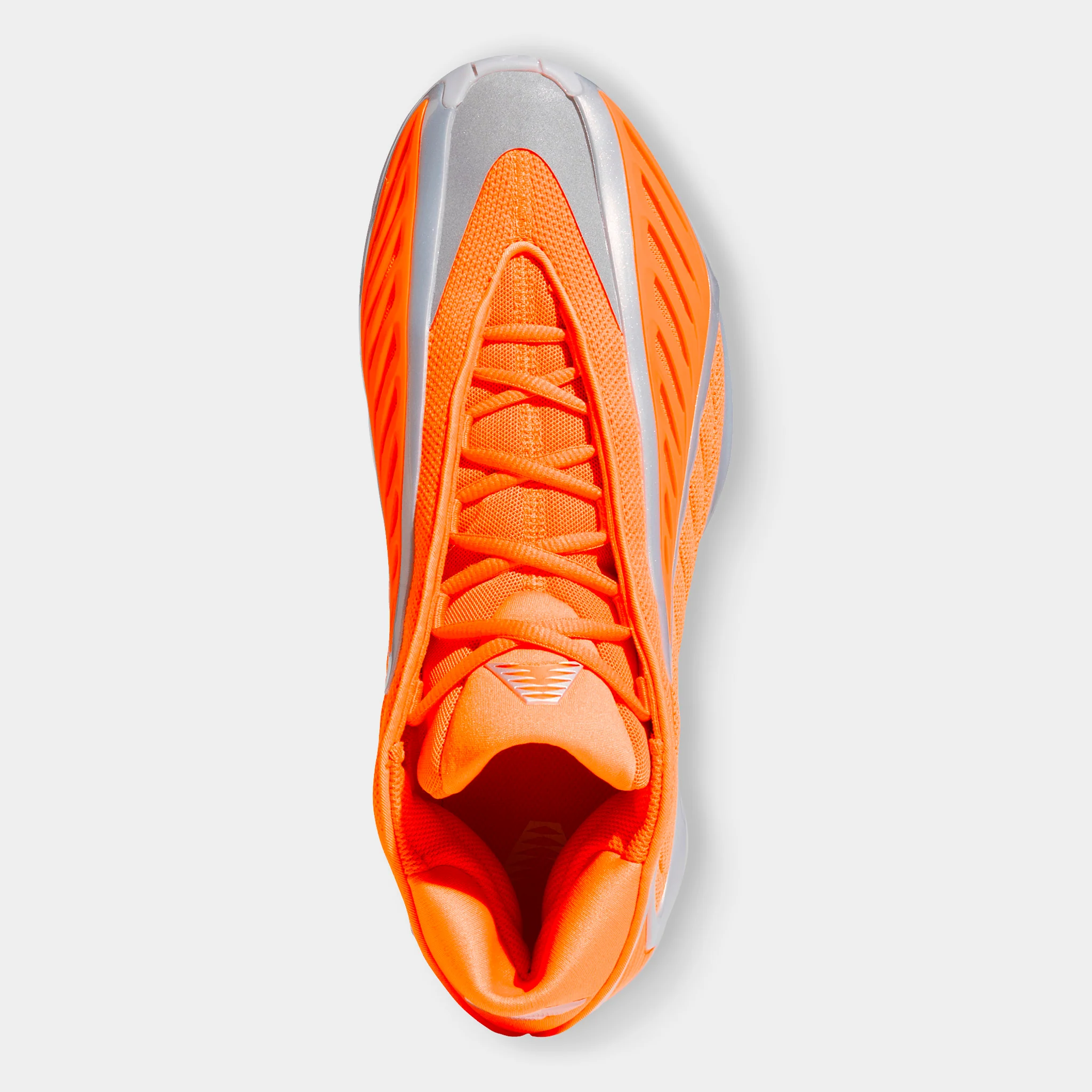 adidas Anthony Edwards 2 Lucid Orange / Silver Metallic - Grey One - Image 7