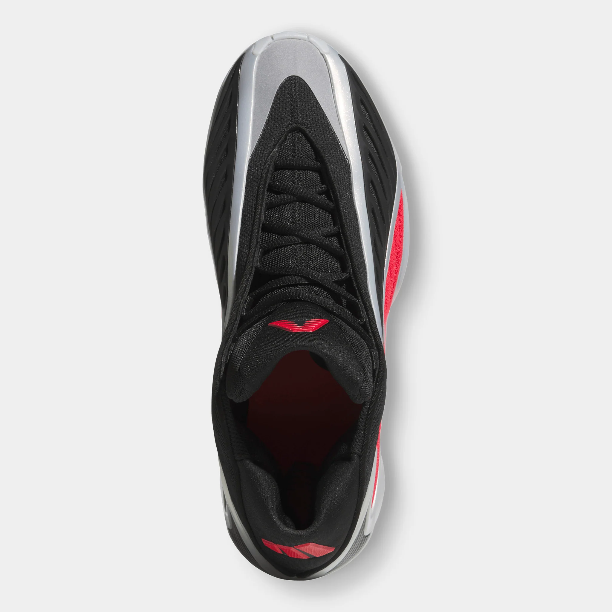 adidas Anthony Edwards 2 Silver Metallic / Pure Ruby - Black - Image 5