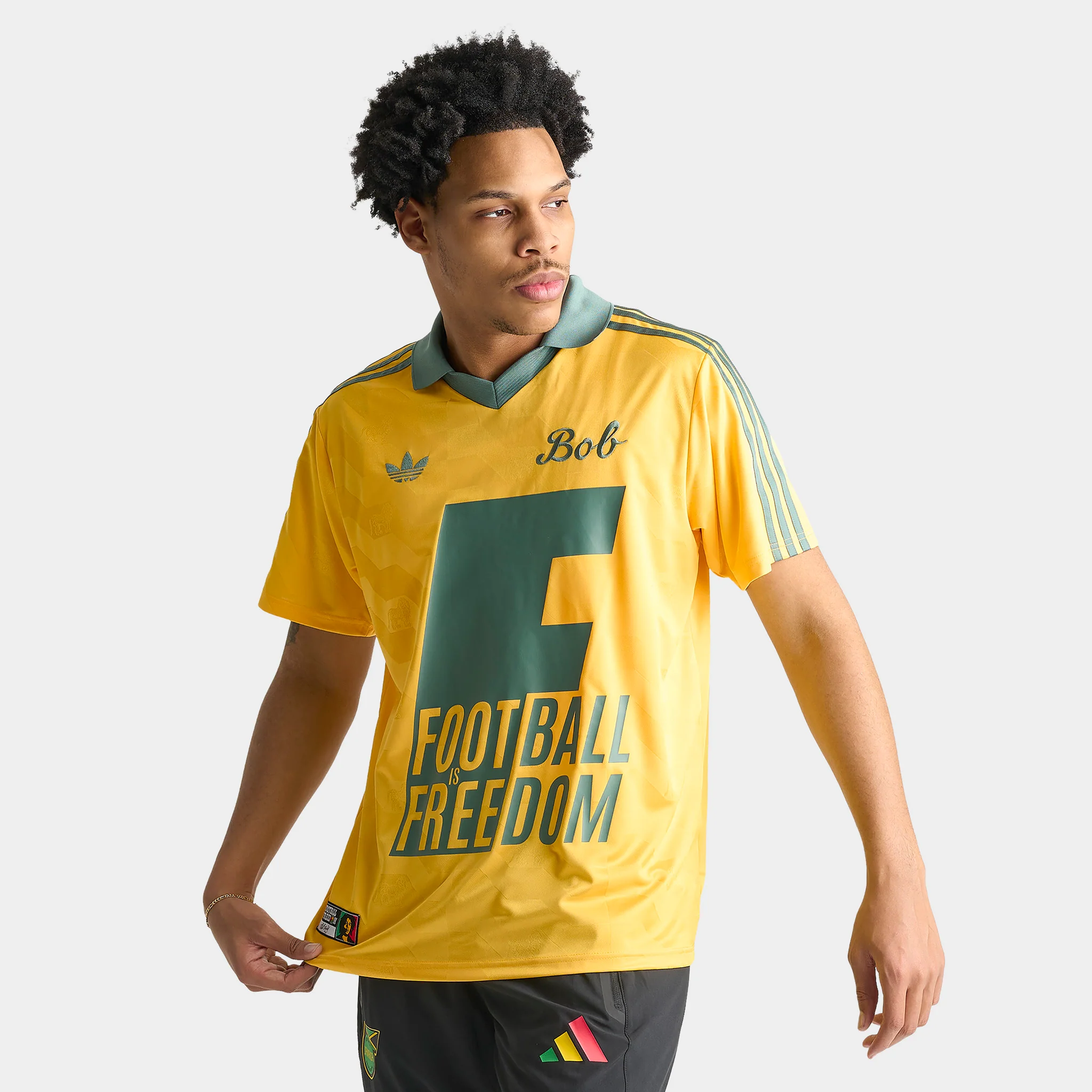 adidas Bob Marley OG Jersey / Bold Gold - Image 5