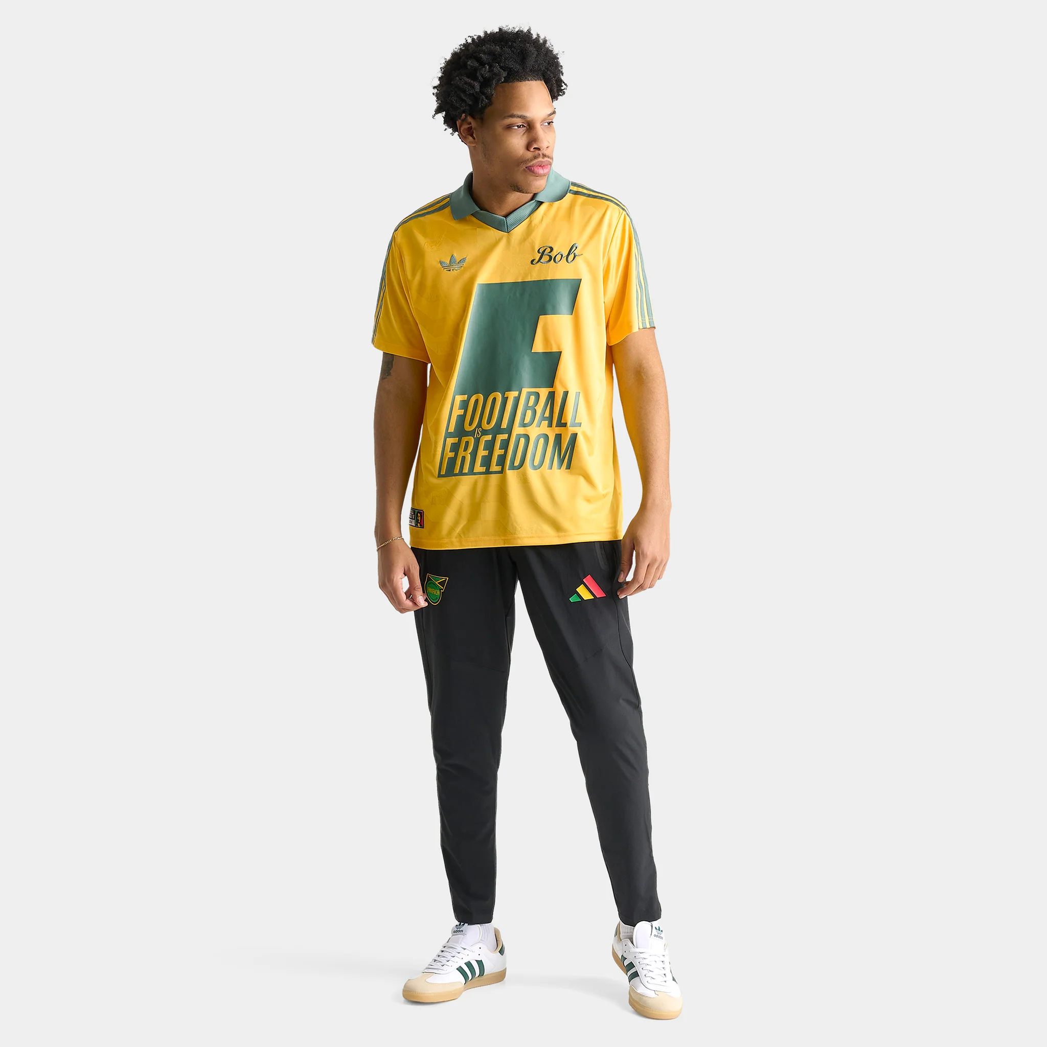 adidas Bob Marley OG Jersey / Bold Gold - Image 6