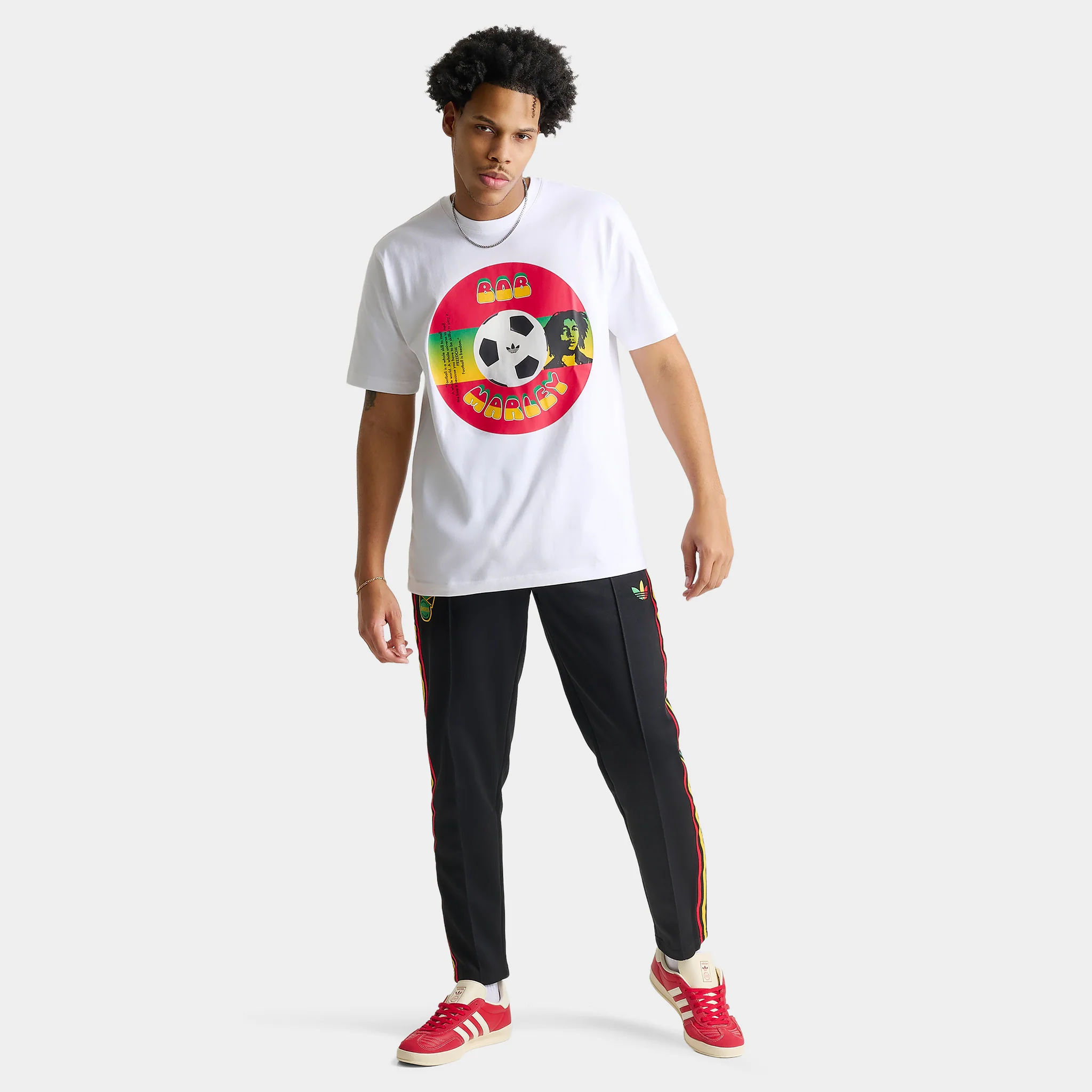 adidas Bob Marley OG T-shirt / White - Image 6