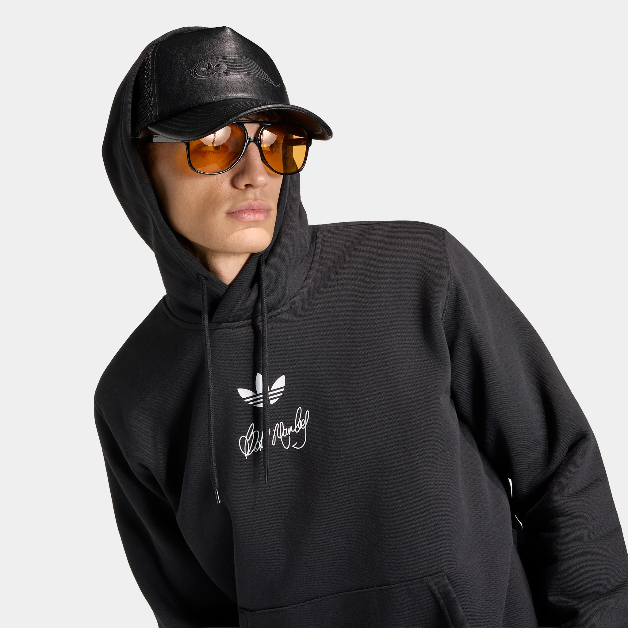 adidas Bob Marley OG Hoodie / Black - Image 3