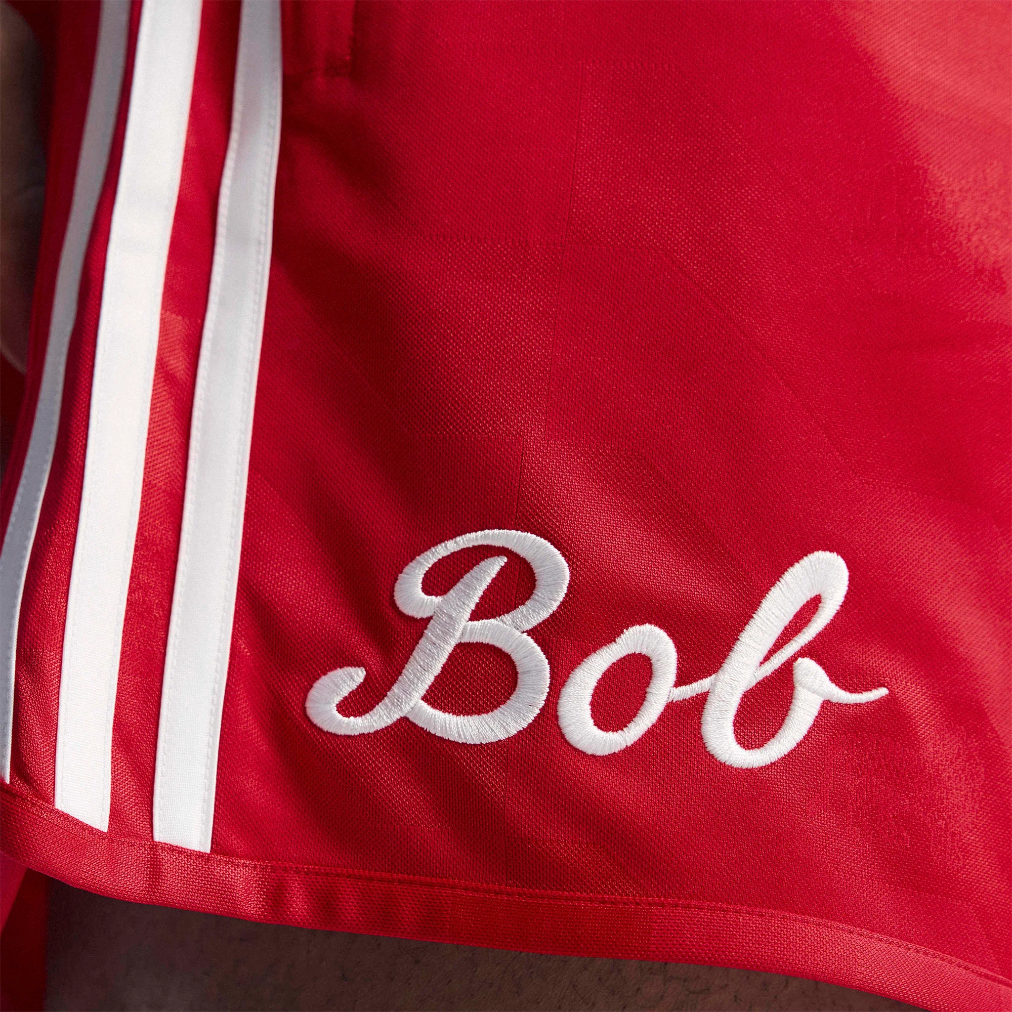 adidas Bob Marley OG Shorts / Pure Ruby - Image 4