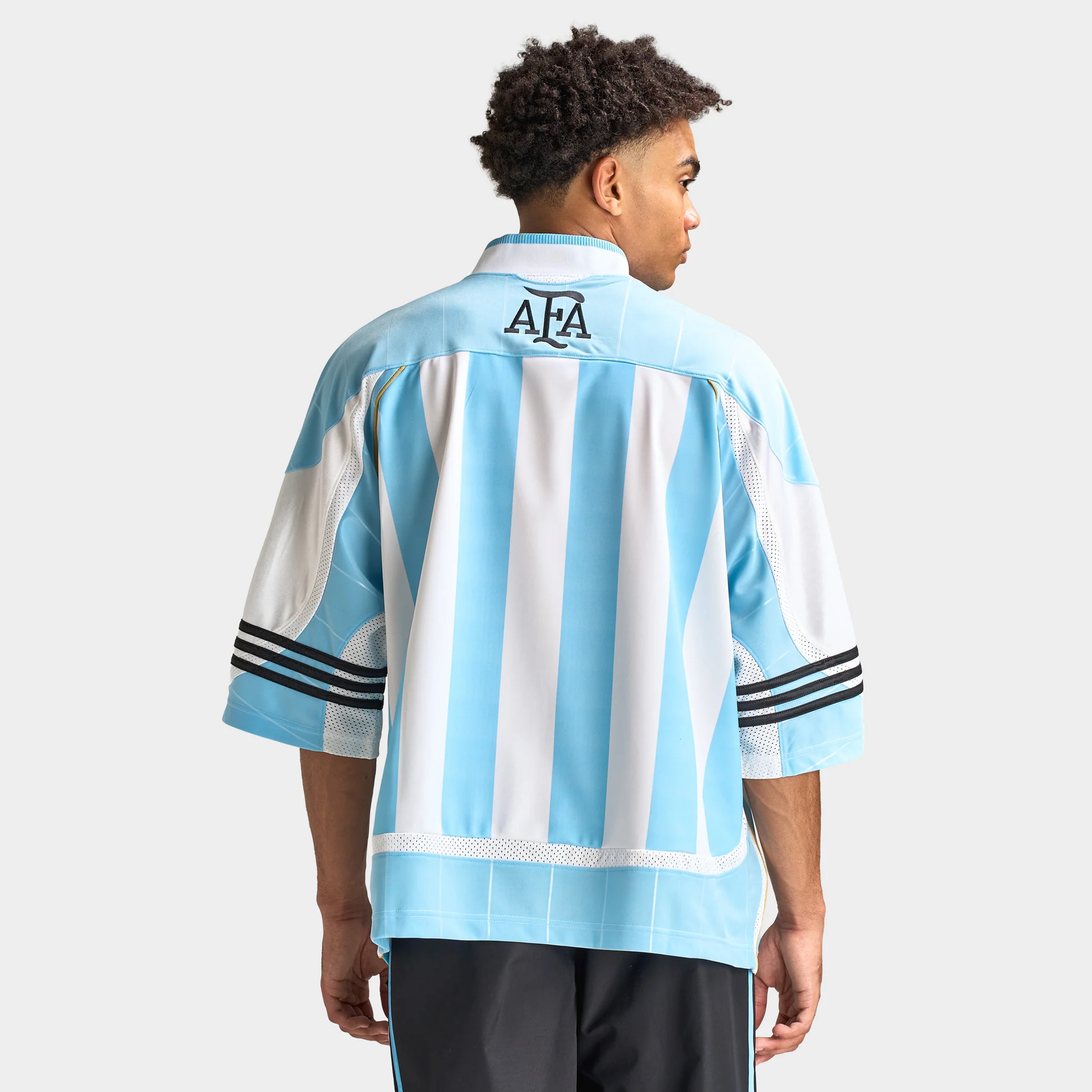 adidas Bringbacks Argentina Remixed Clear Blue / White - Black - Image 2