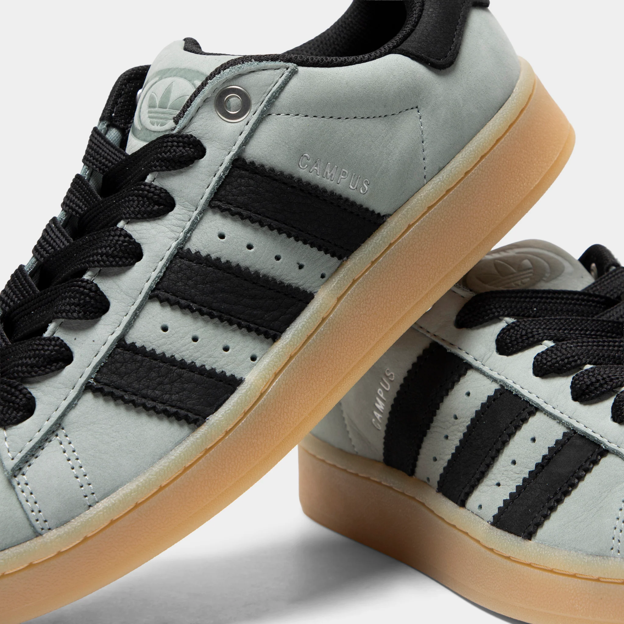 adidas Campus Sage / Black - Gum - Image 3