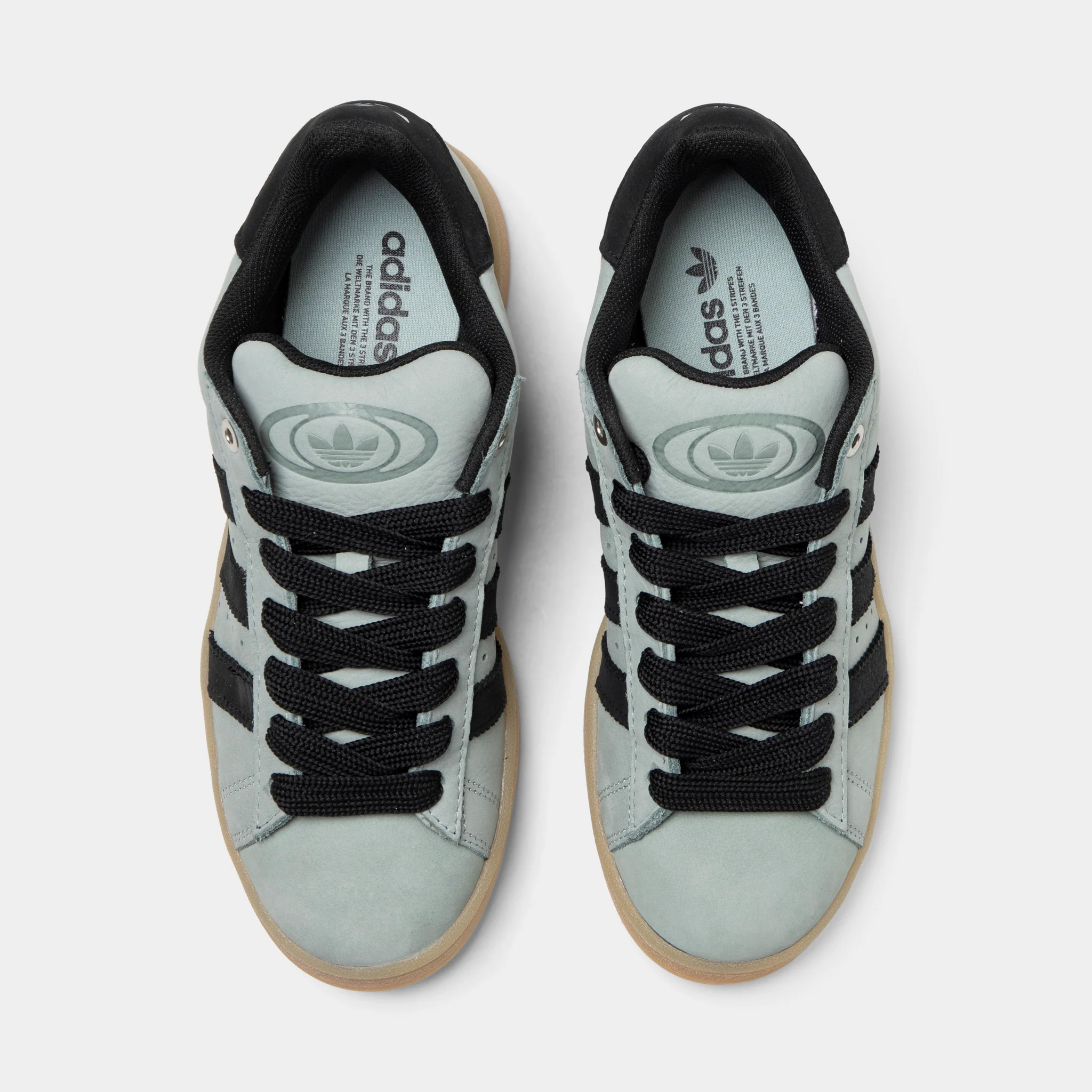 adidas Campus Sage / Black - Gum - Image 5