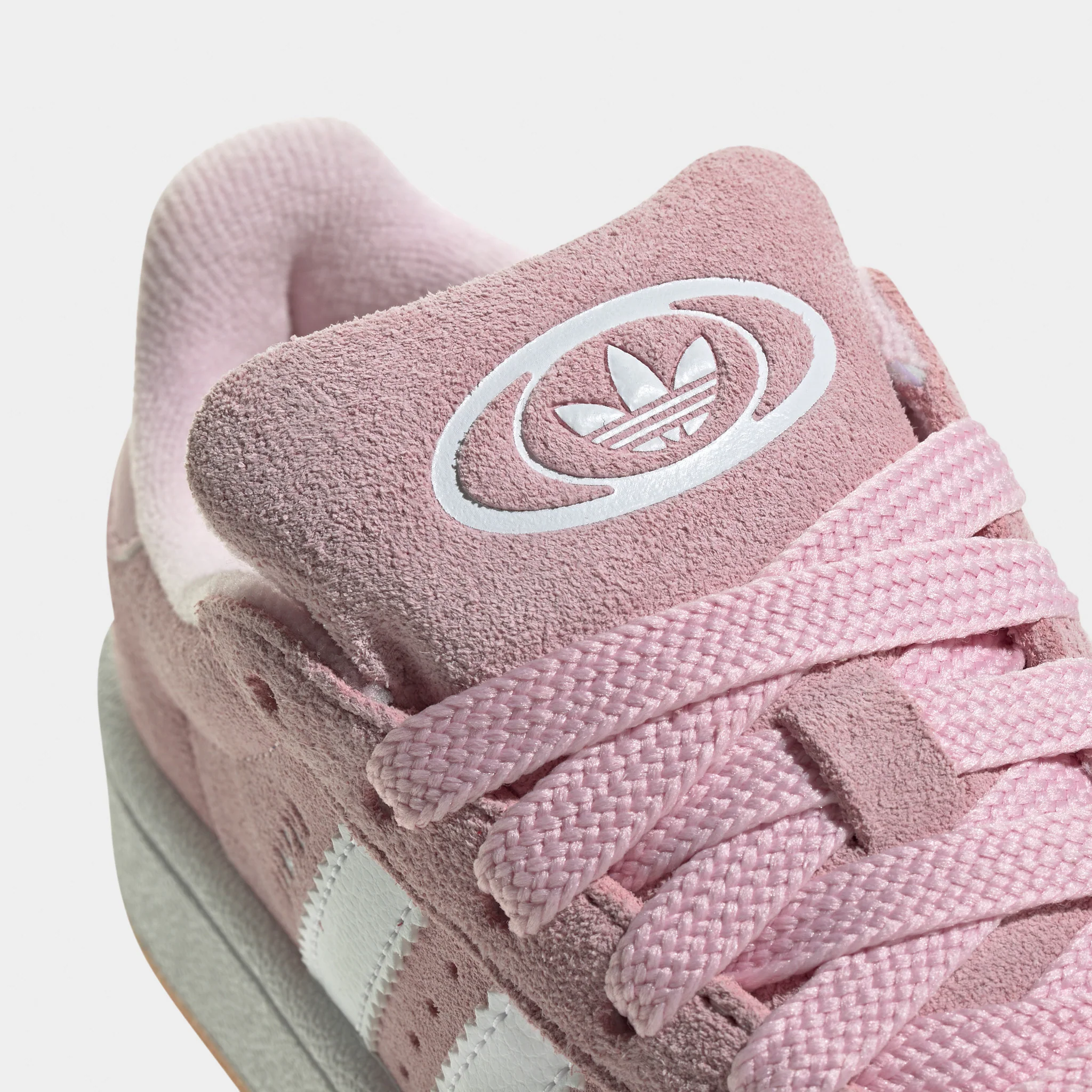 adidas Children's Campus 00s Cloud Pink / White - Gum - Image 3