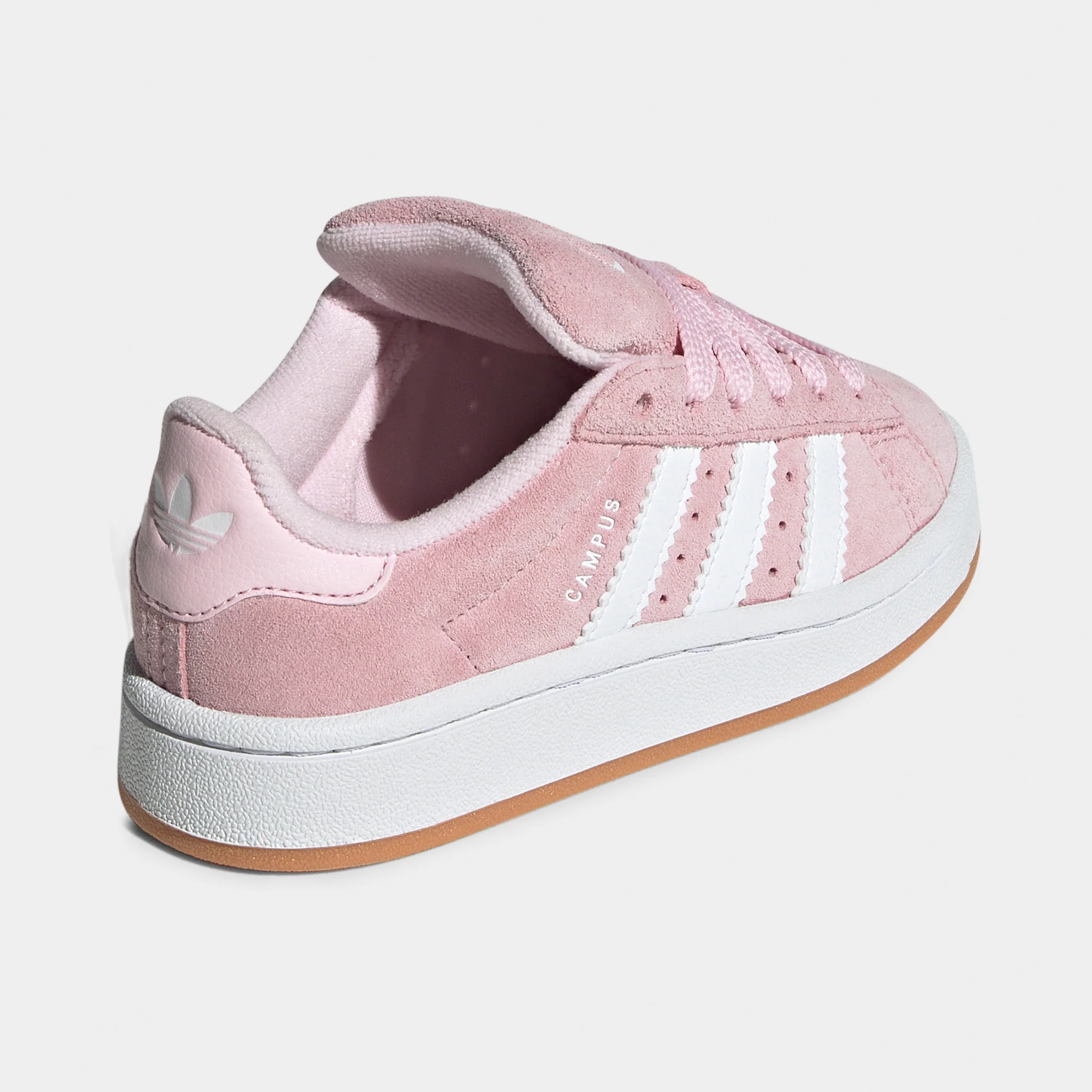 adidas Children's Campus 00s Cloud Pink / White - Gum - Image 4