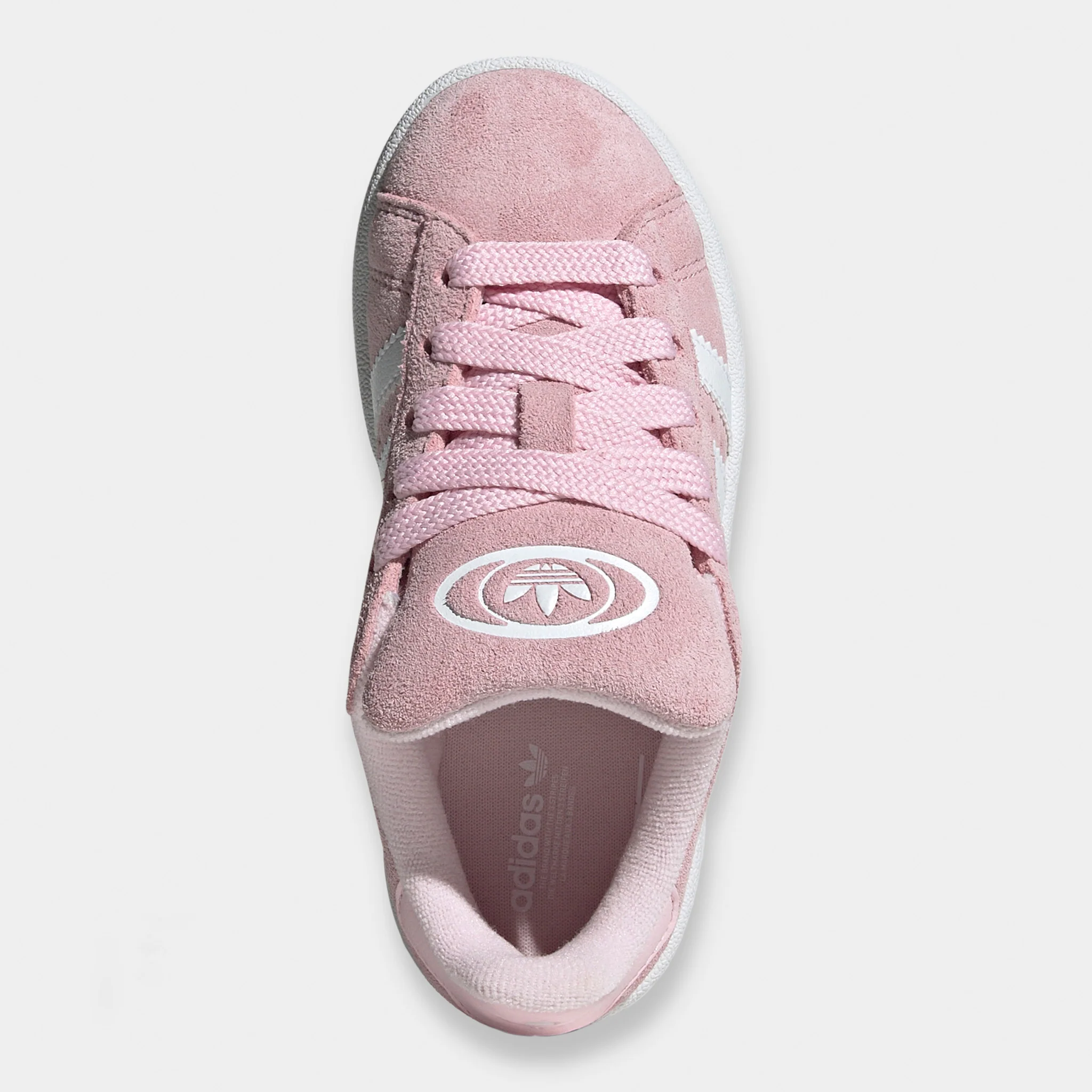 adidas Children's Campus 00s Cloud Pink / White - Gum - Image 5