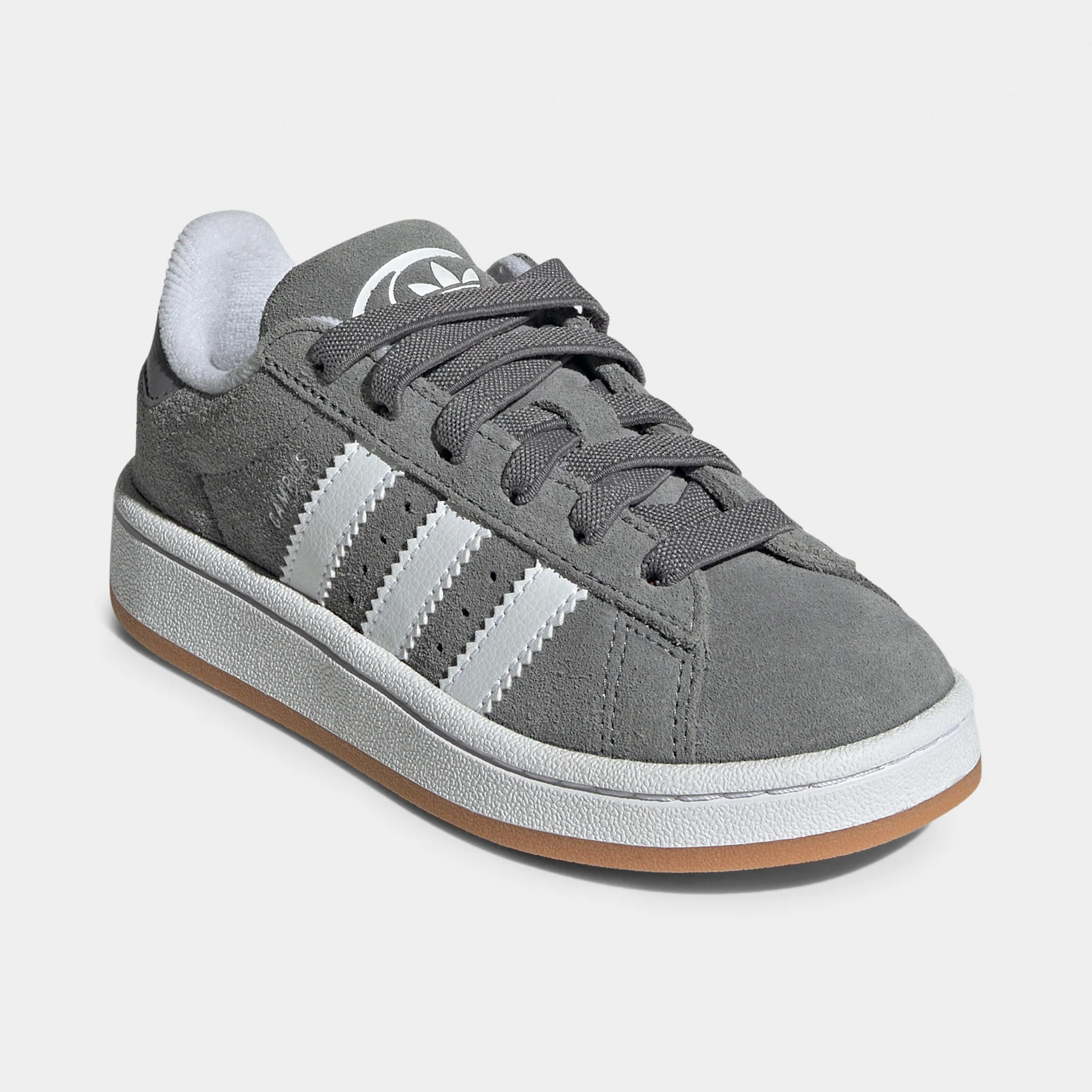 adidas Children's Campus 00s Grey Three / White - Gum - Image 2