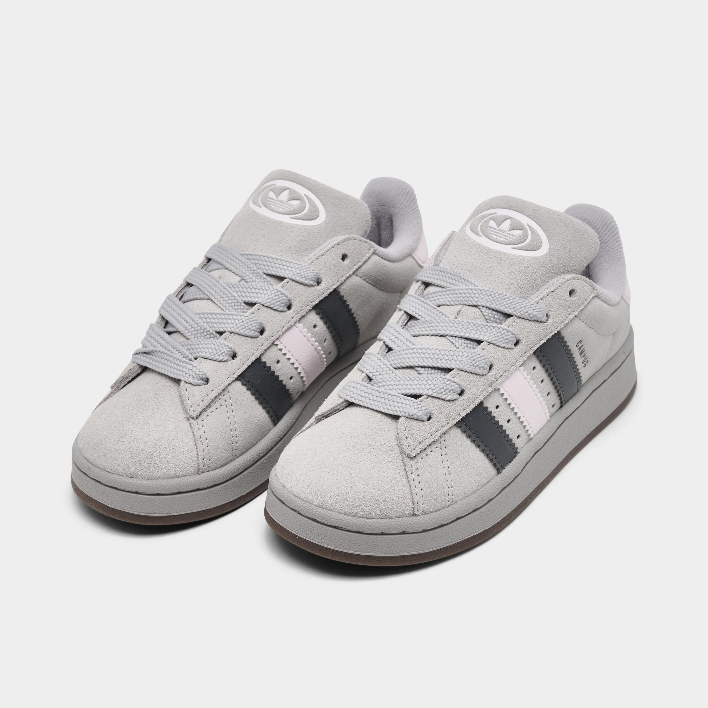 adidas Children's Campus 00s Grey Two / Grey Five - Almost Pink - Image 2