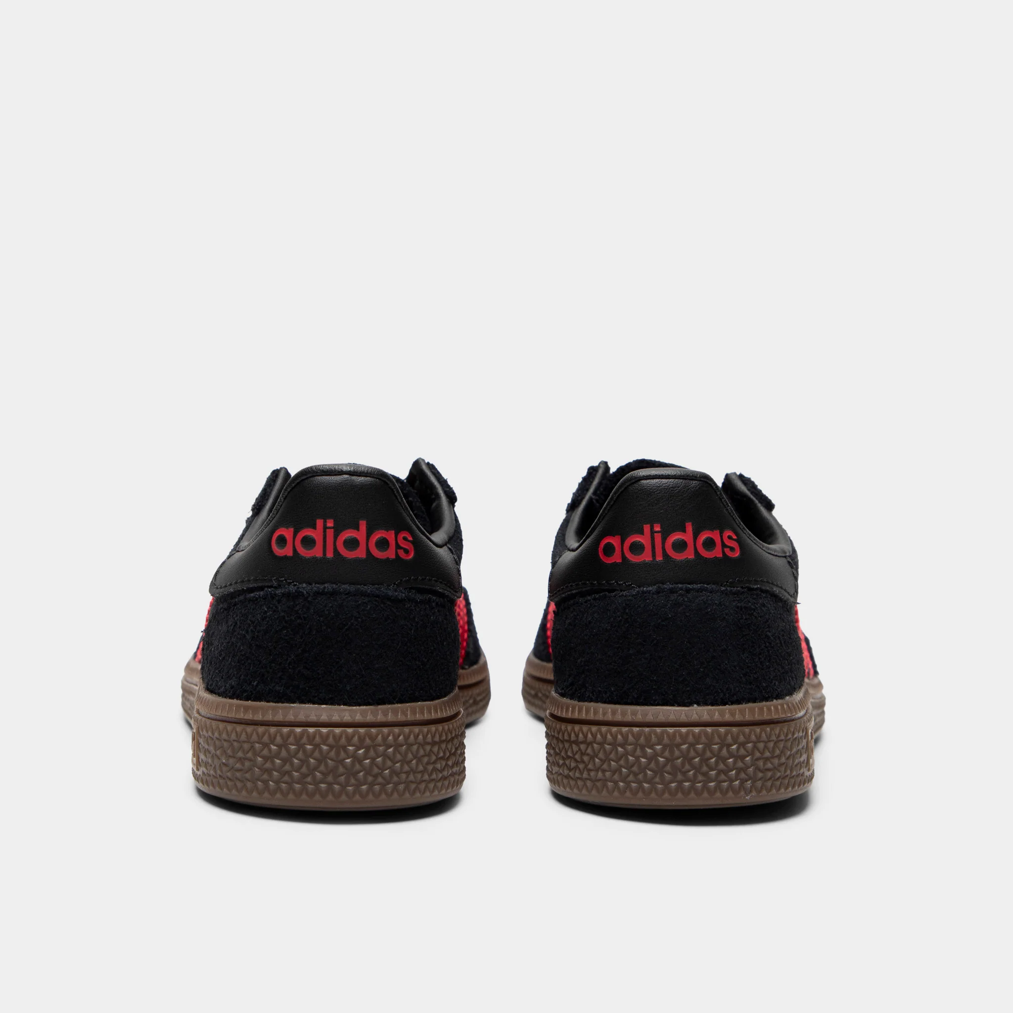 adidas Children's Handball Spezial Black / Pure Ruby - Gum - Image 4