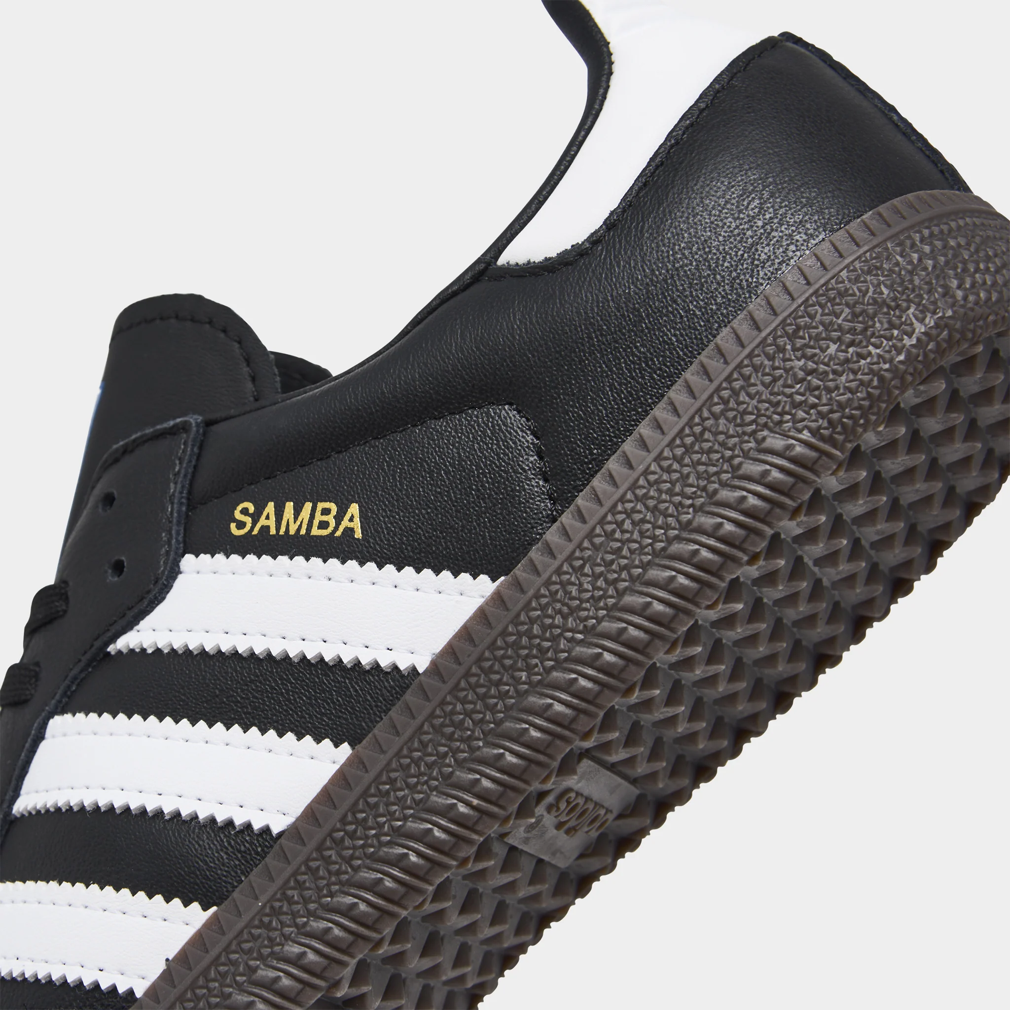 adidas Children's Samba OG Core Black / Footwear White - Gum - Image 3