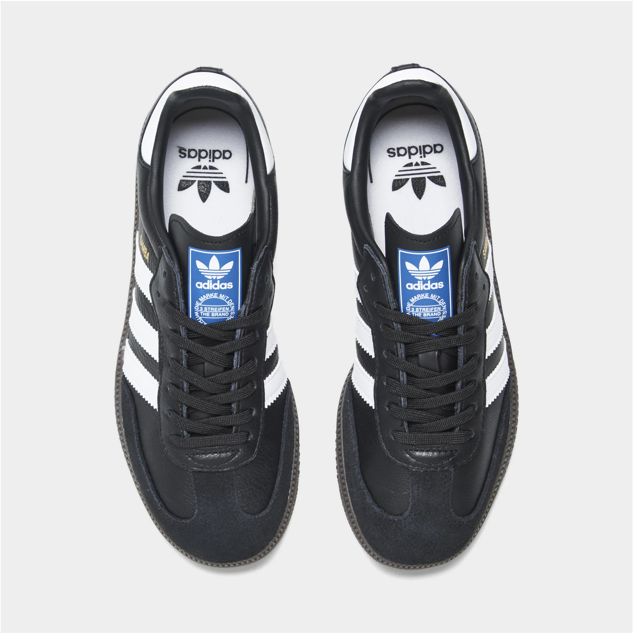 adidas Children's Samba OG Core Black / Footwear White - Gum - Image 5