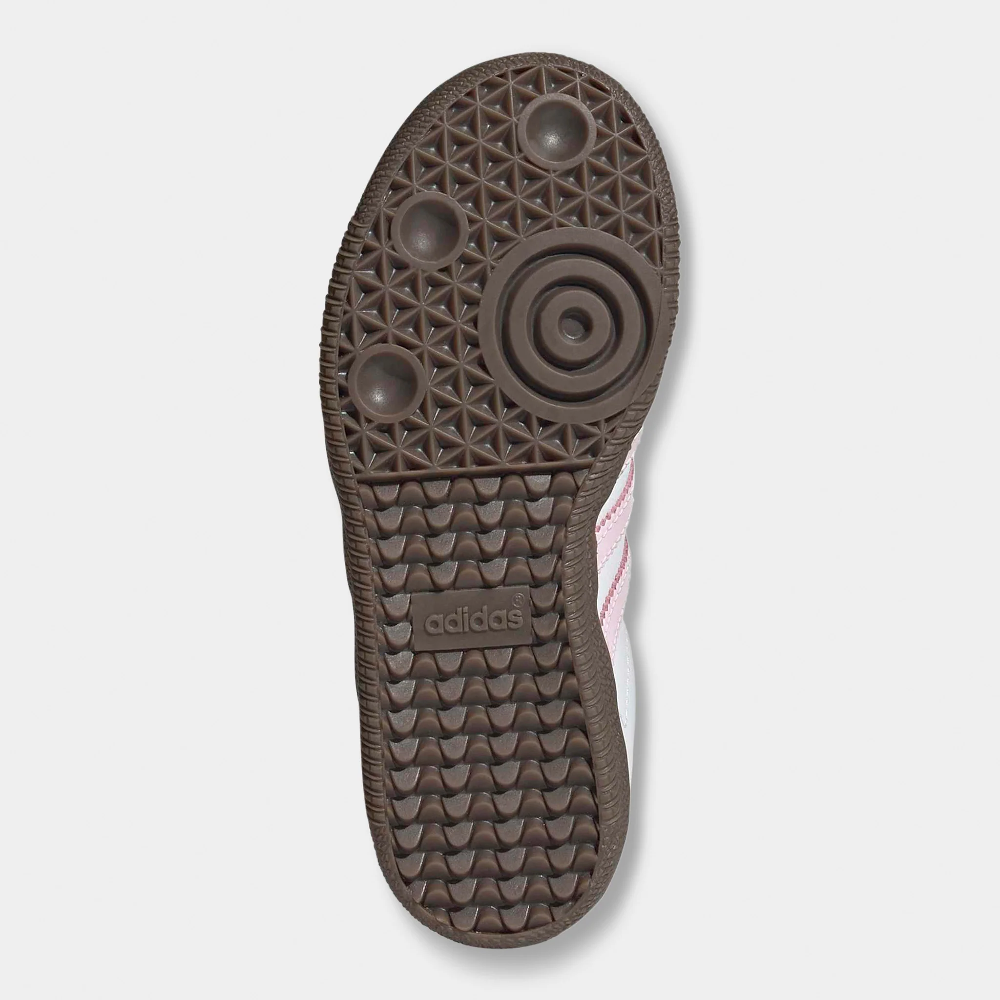 adidas Children's Samba OG White / Cloud Pink - Gum - Image 4