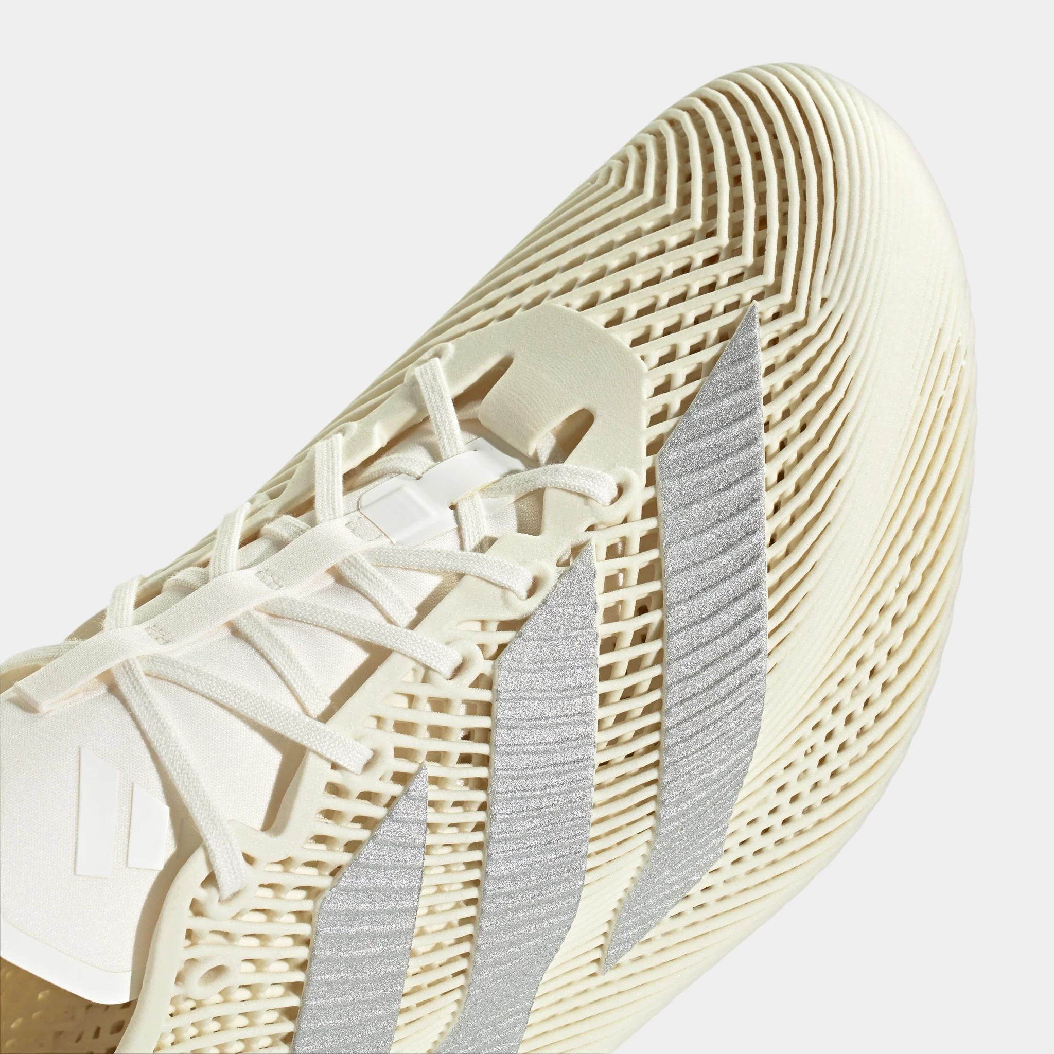 adidas Climacool Off White / Off White - Silver Metallic - Image 4