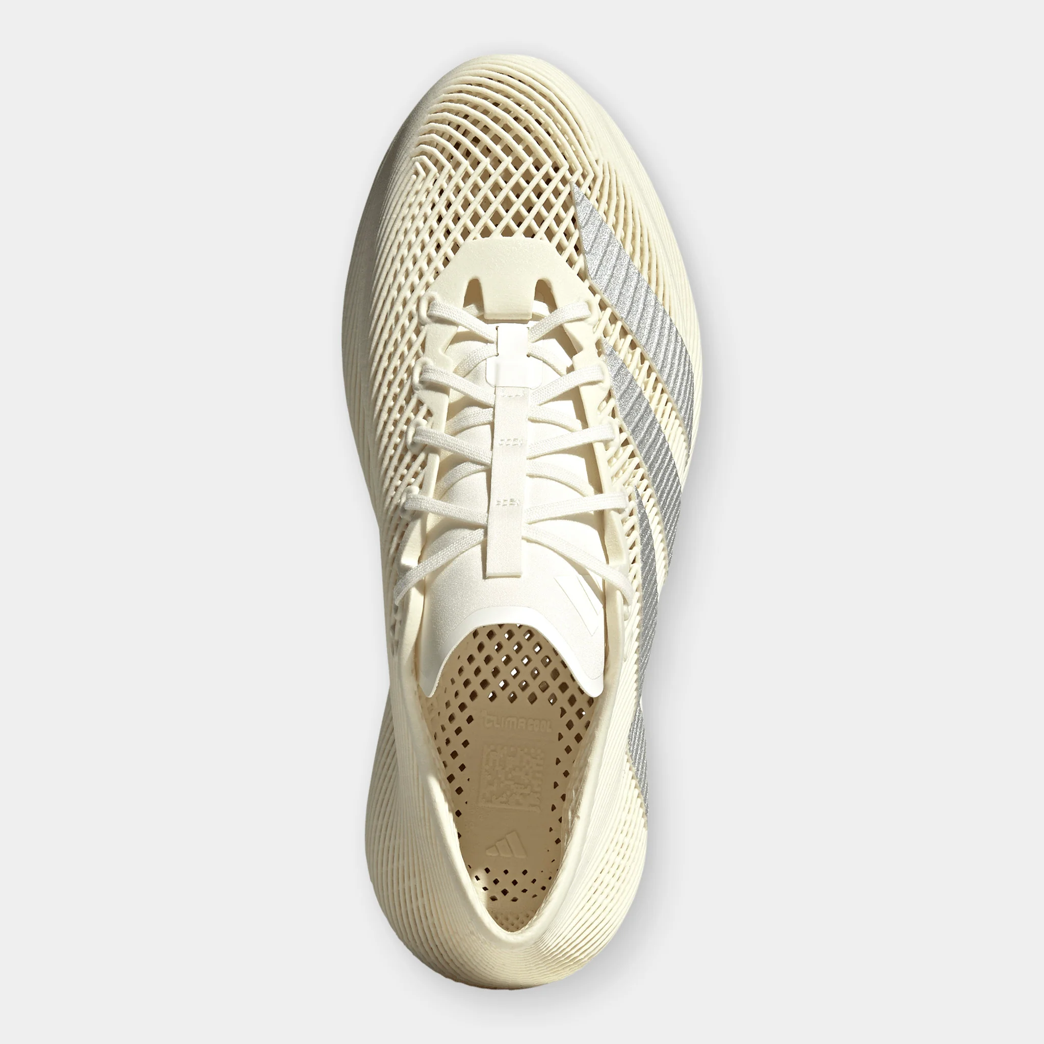 adidas Climacool Off White / Off White - Silver Metallic - Image 5