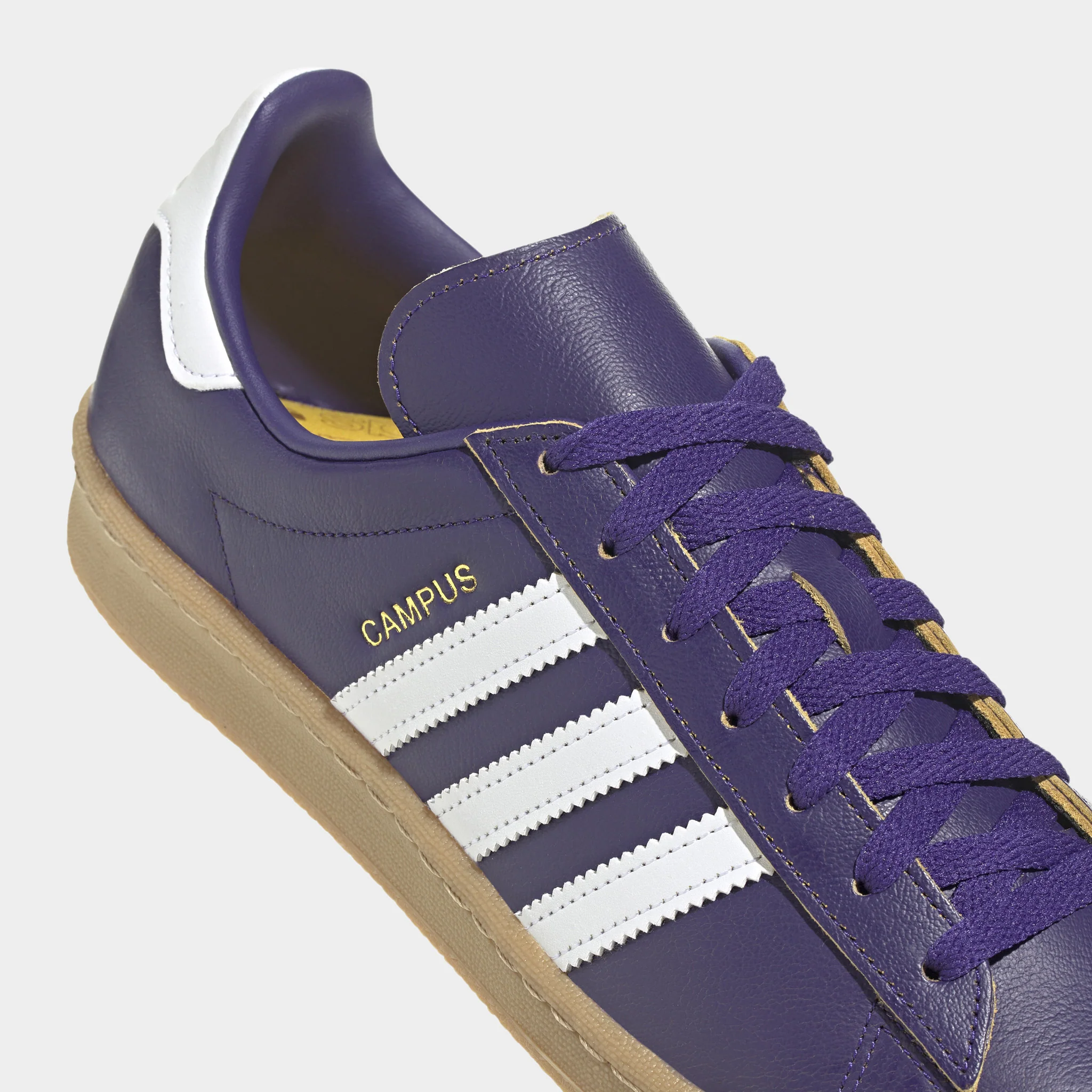 adidas Originals Campus 80s Collegiate Purple / White - Gum - Image 3
