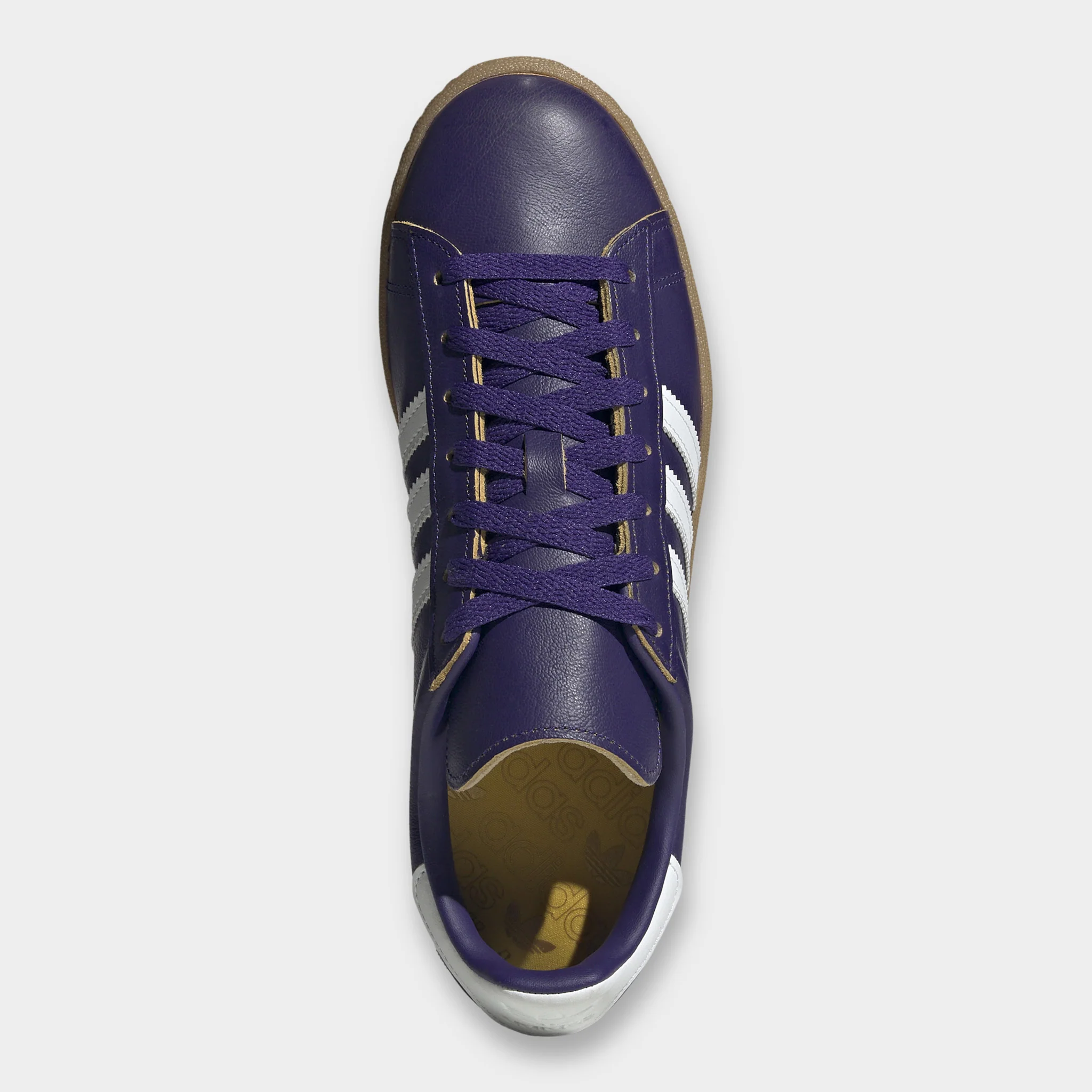 adidas Originals Campus 80s Collegiate Purple / White - Gum - Image 4