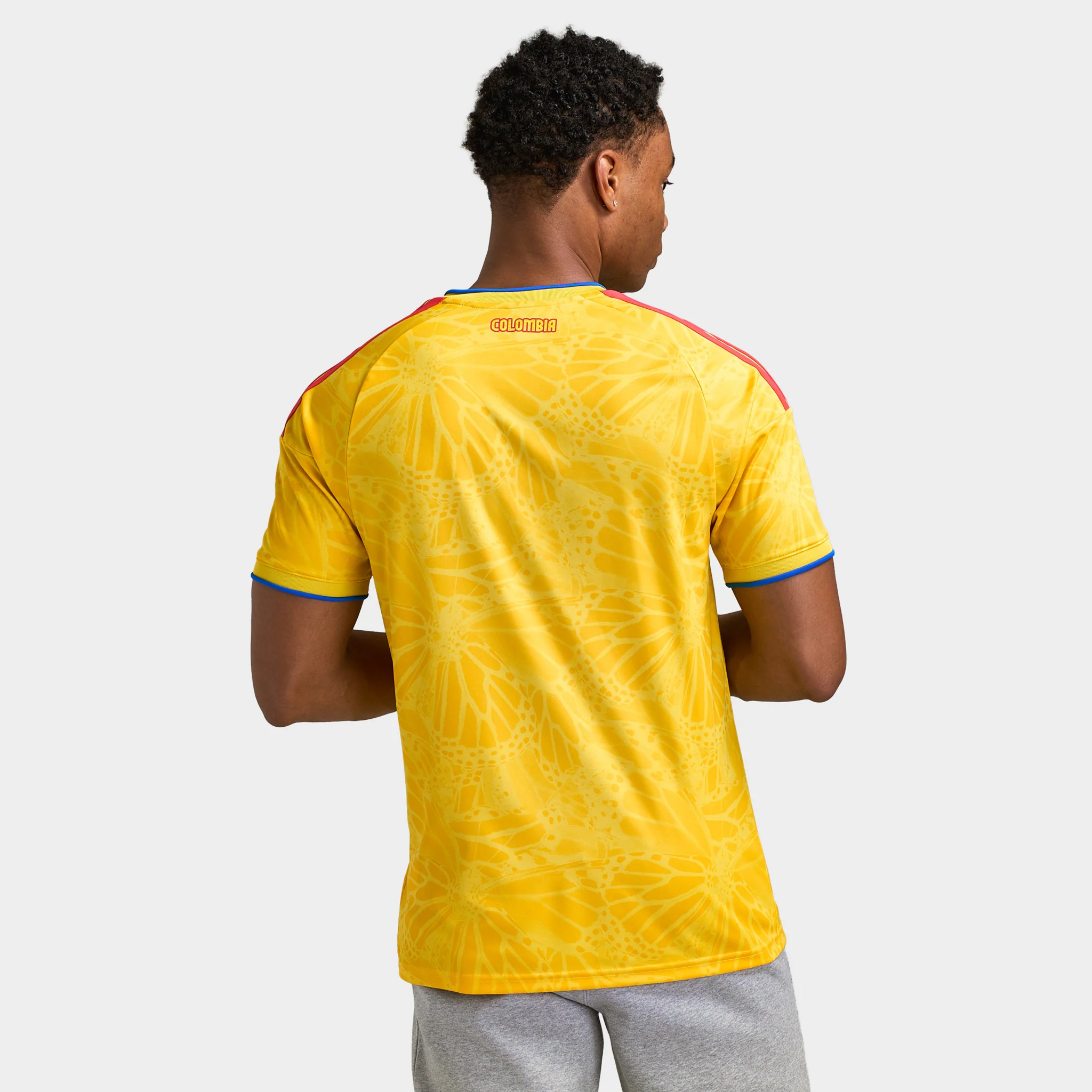 adidas Colombia Home Jersey / Impact Yellow - Image 2
