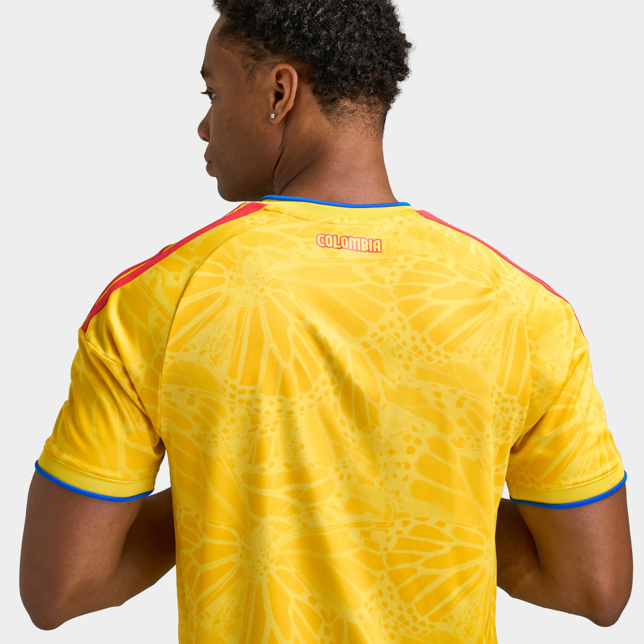 adidas Colombia Home Jersey / Impact Yellow - Image 4