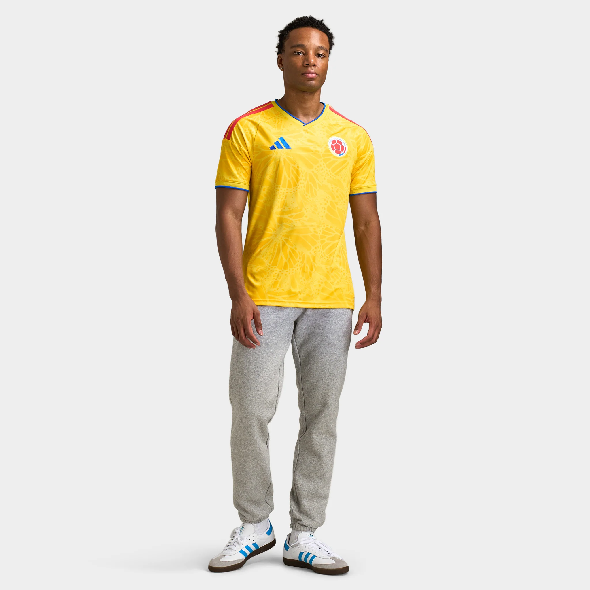 adidas Colombia Home Jersey / Impact Yellow - Image 5