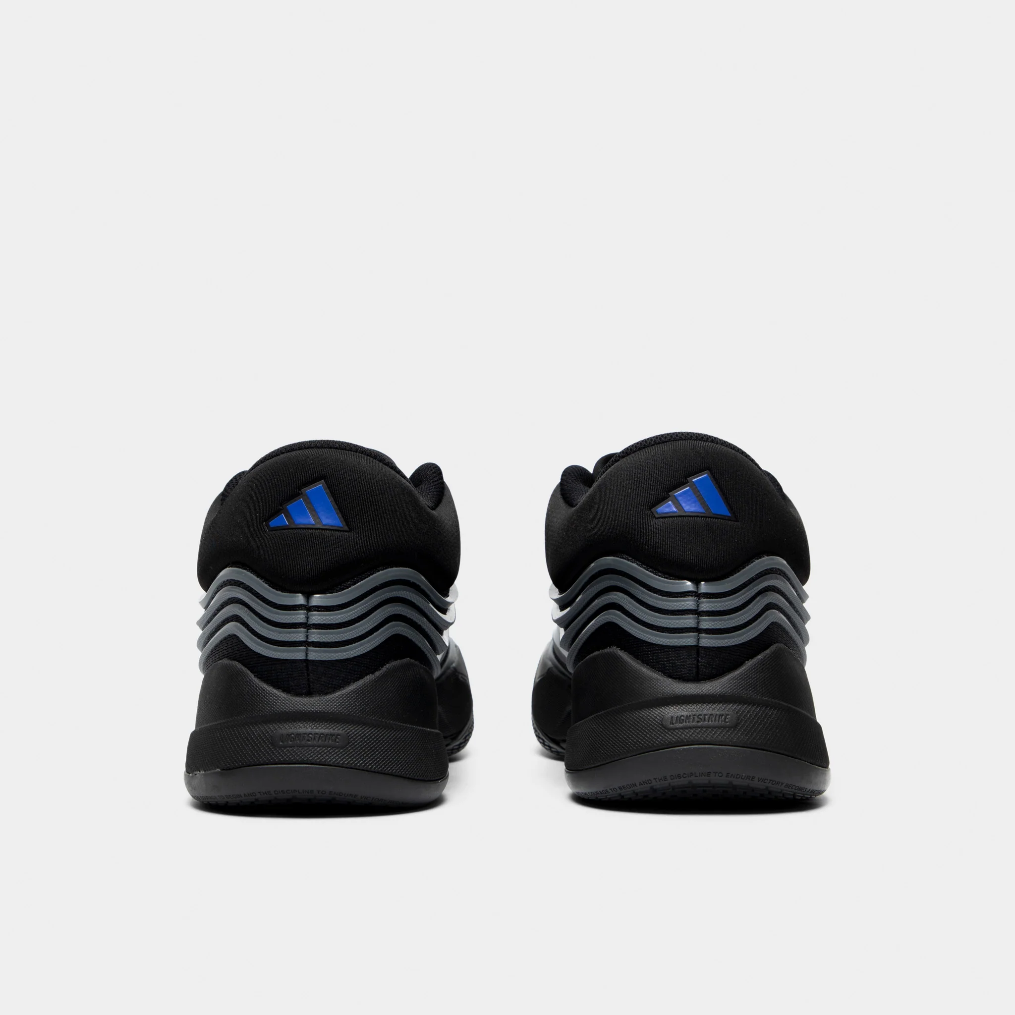 adidas Dame X Black / Iron Mountain - Lucky Blue - Image 4