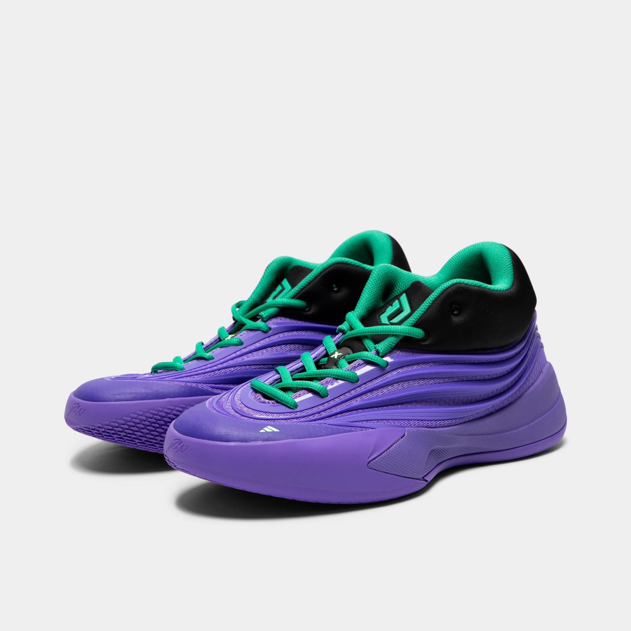 adidas Dame X Purrus Black / Purple - Image 2