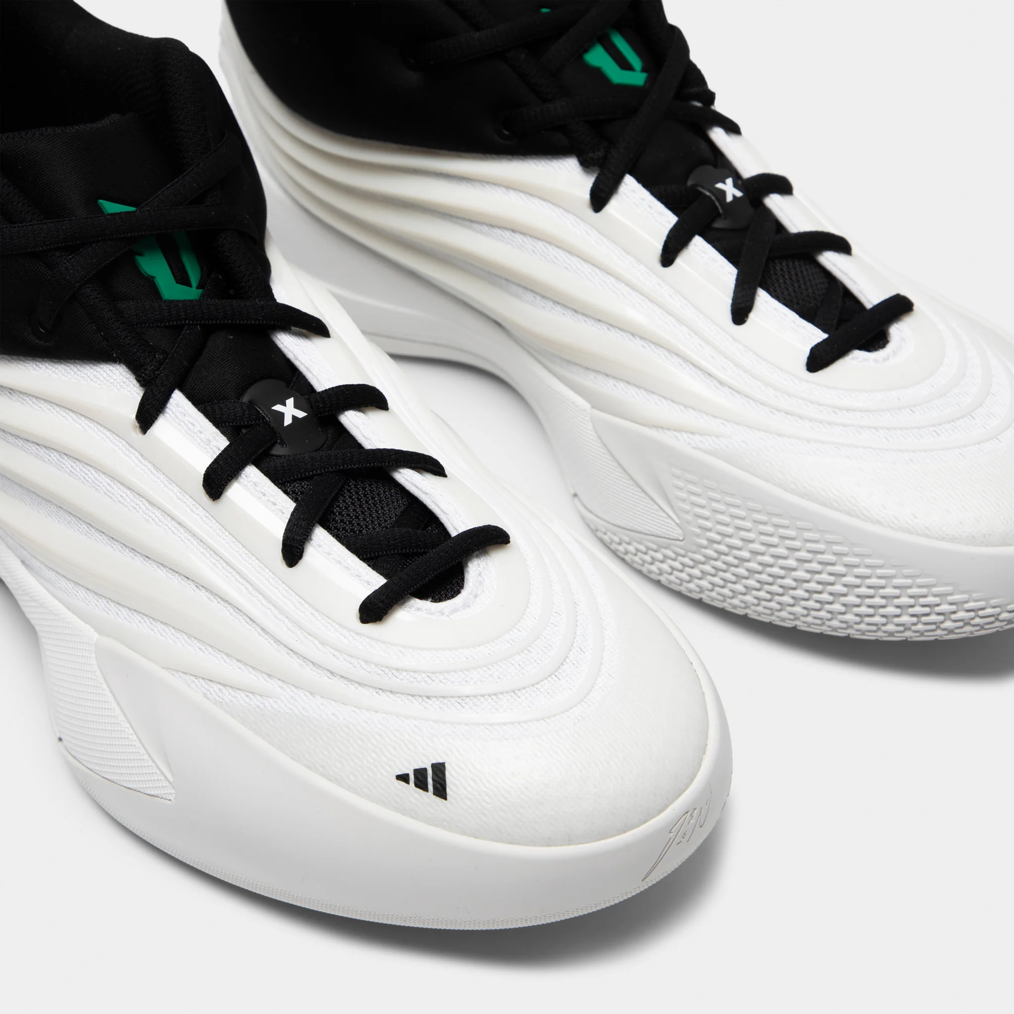 adidas Dame X Zero Mountain / Black - Court Green - Image 3