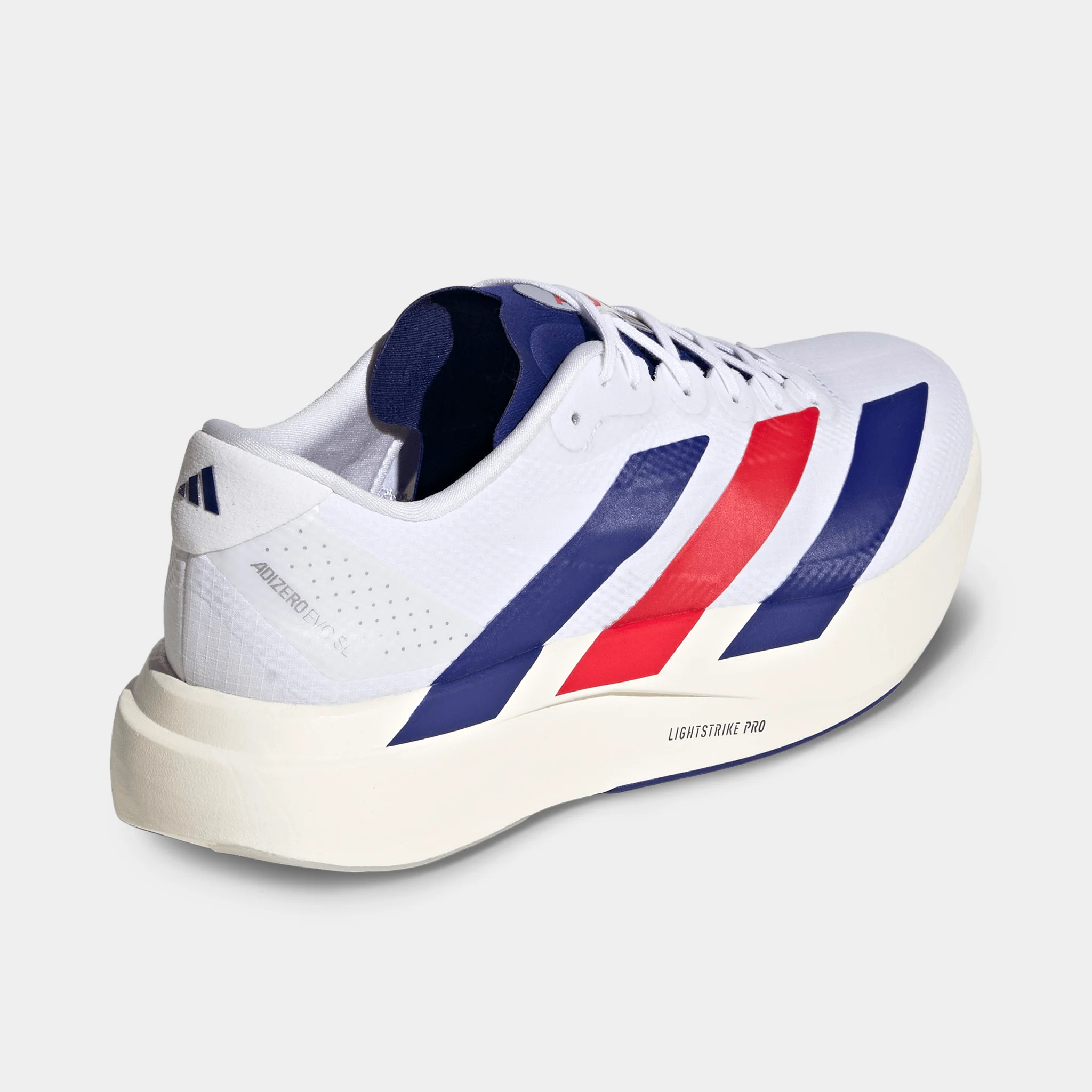 adidas Evo SL Ftw White / Mystery Ink - Pure Ruby - Image 3