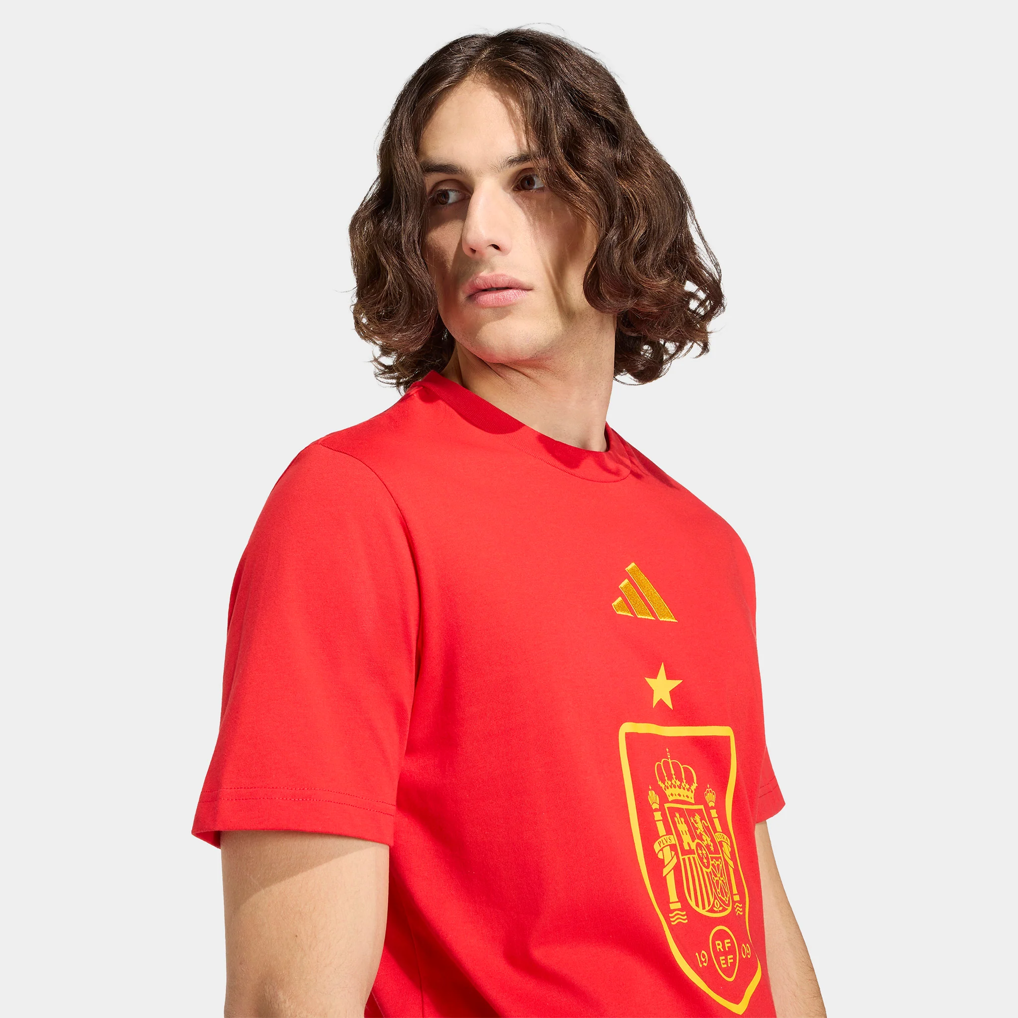 adidas FEF DNA GR Tee / Vivid Red - Image 4