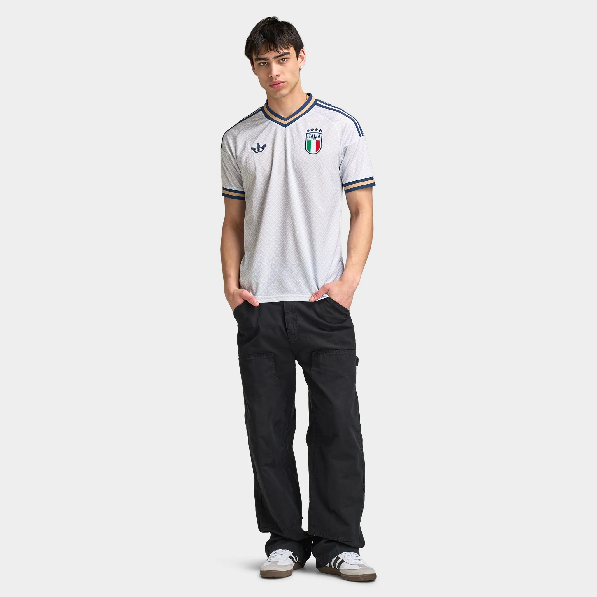 adidas FIGC A Jersey Italy Away / Aero Blue - Image 5