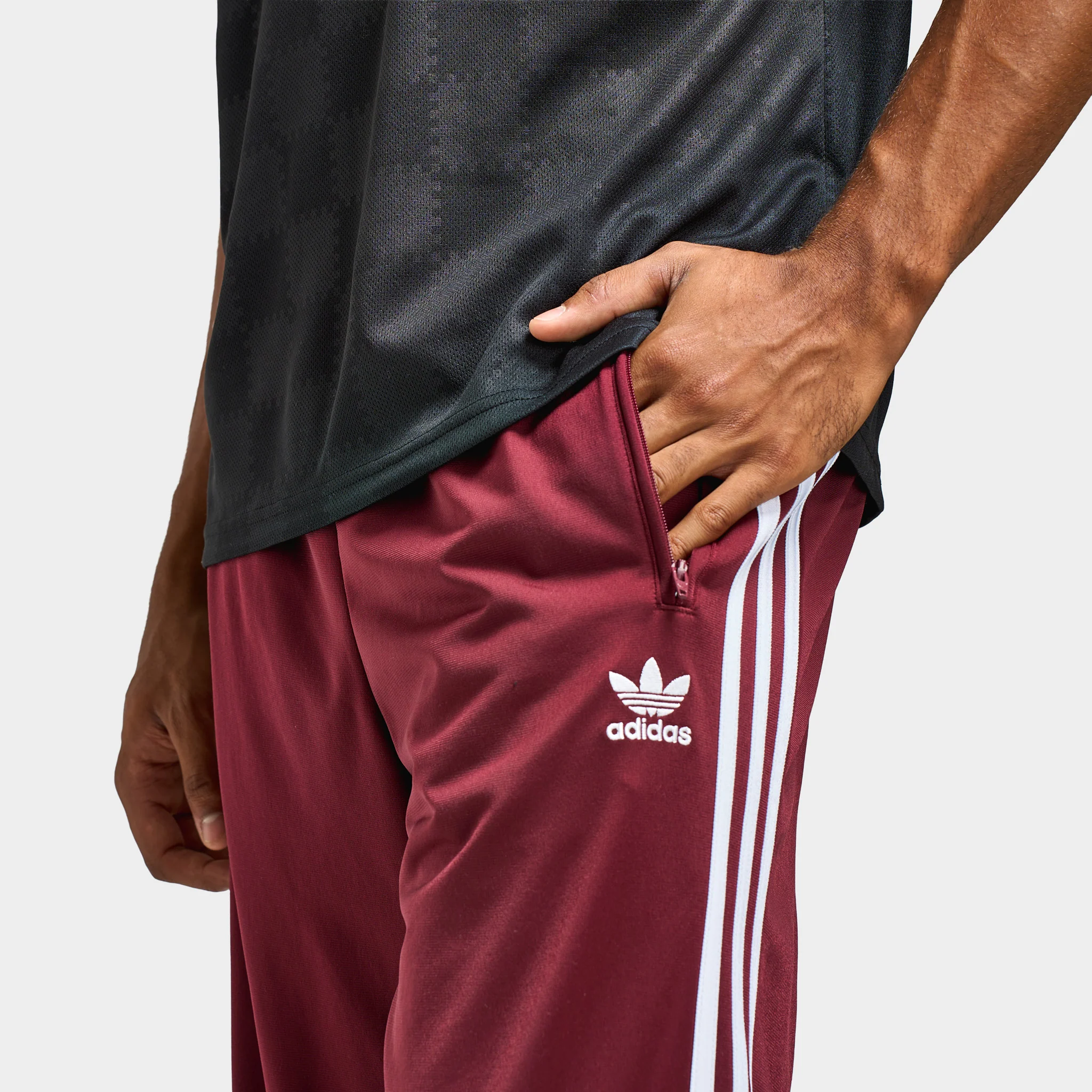adidas Firebird Track Pants / Shadow Red - Image 5